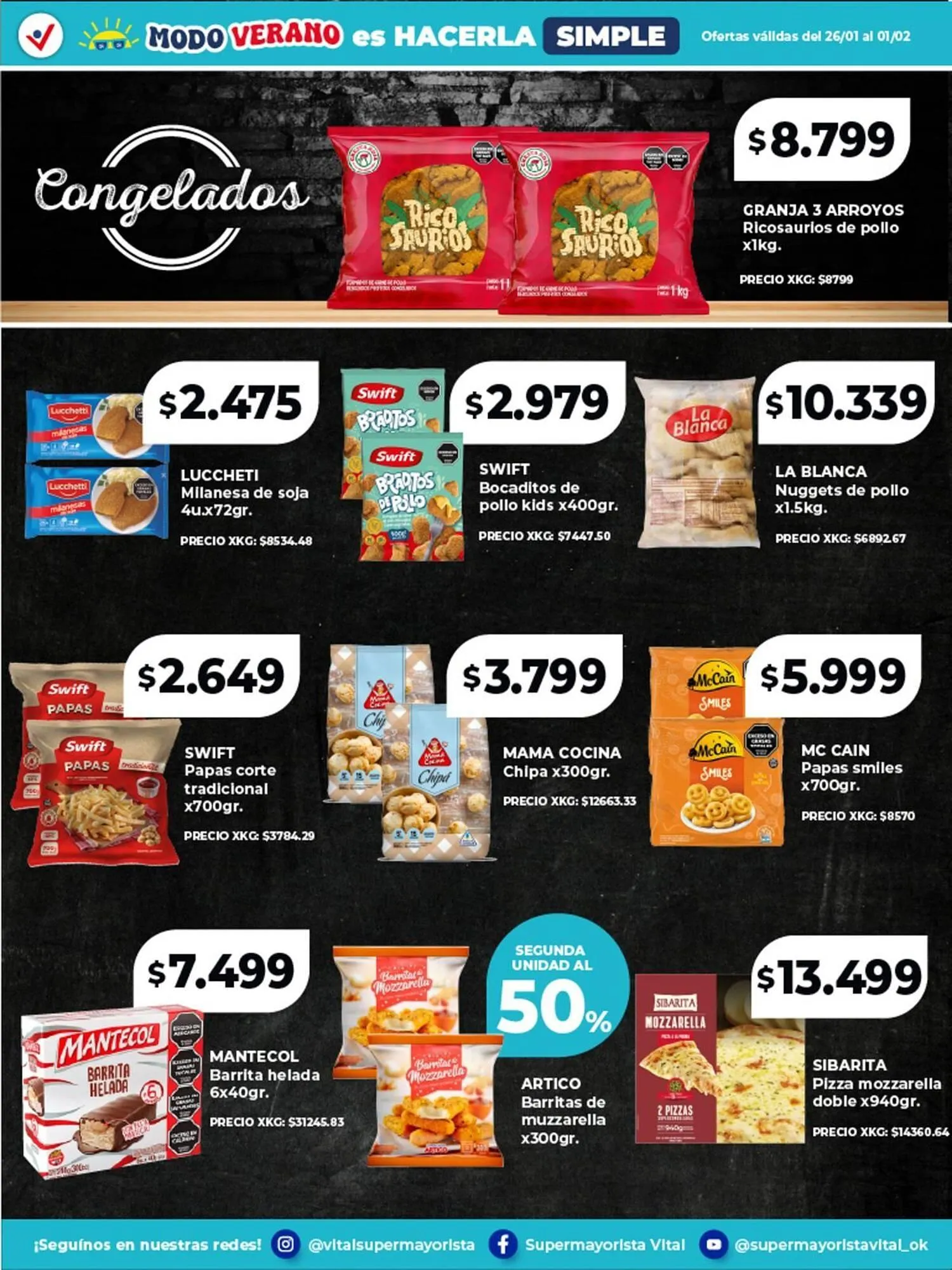 Ofertas de Catálogo Supermayorista Vital 26 de enero al 1 de febrero 2026 - Página 7 del catálogo