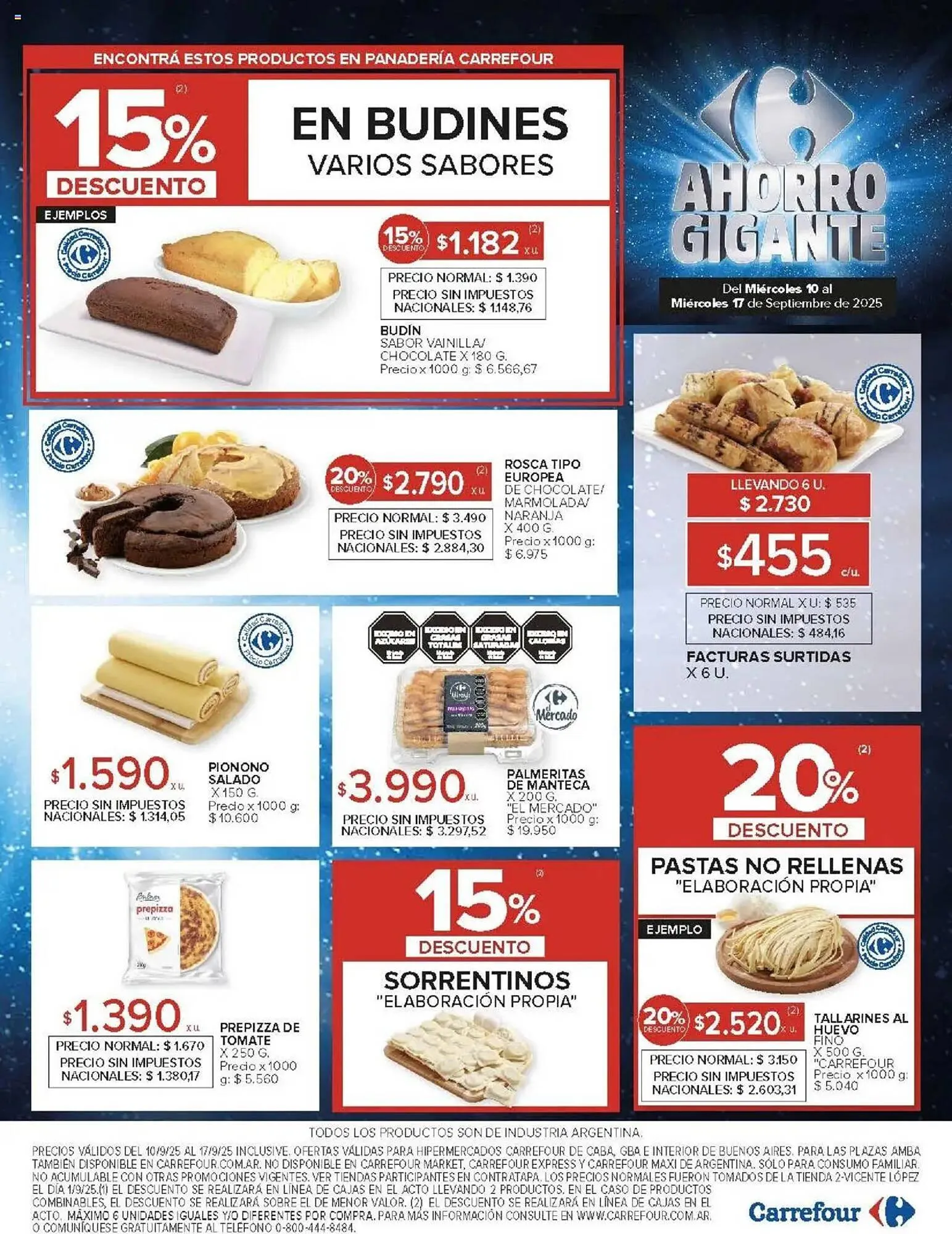 Ofertas de Catálogo Carrefour 10 de septiembre al 17 de septiembre 2025 - Página 17 del catálogo