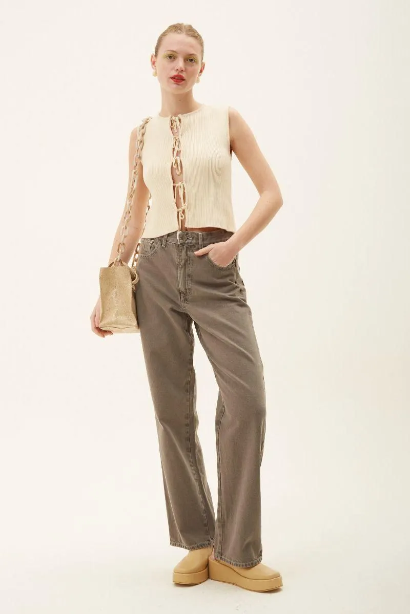 MUSCULOSA MIKA TEJIDA