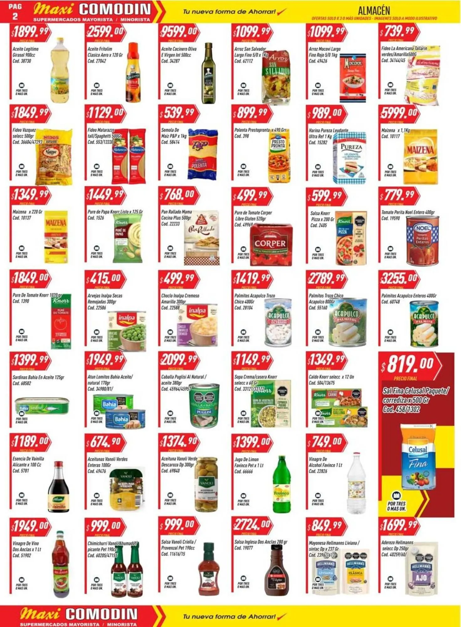 Ofertas de Catálogo Supermercados Comodin 28 de mayo al 1 de junio 2025 - Página 2 del catálogo