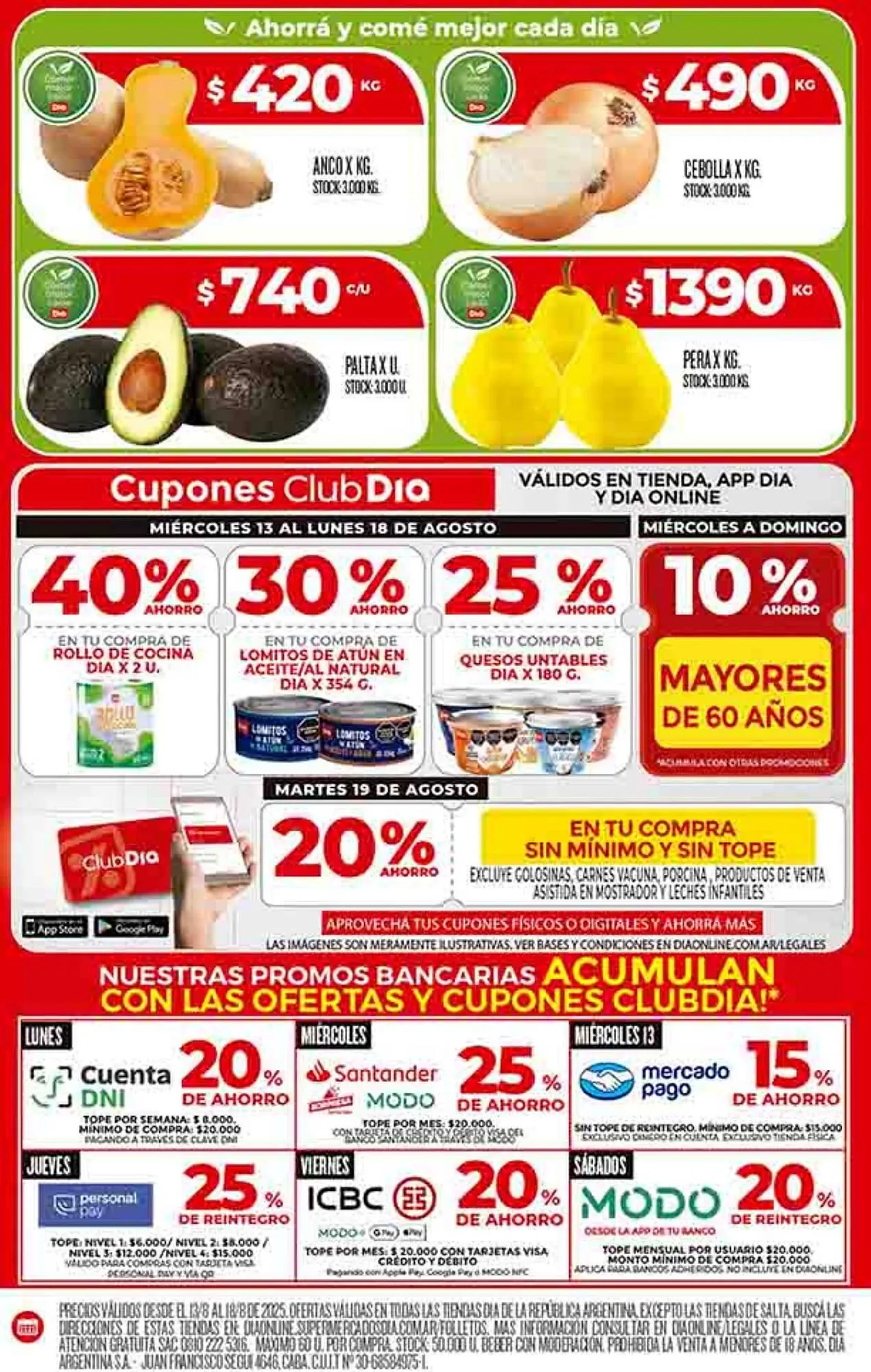 Ofertas de Catálogo Supermercados DIA 12 de agosto al 18 de agosto 2025 - Página 4 del catálogo