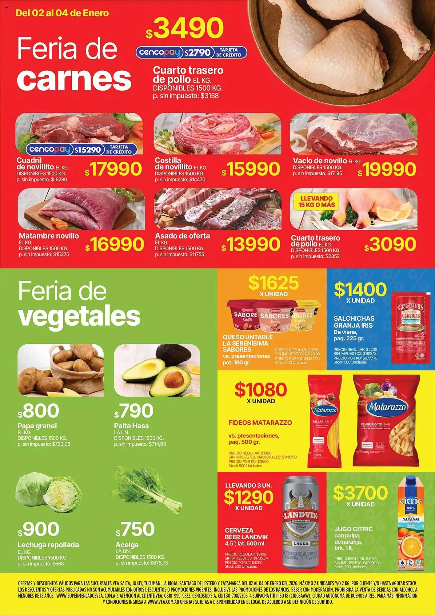 Ofertas de Catálogo Supermercados Vea 2 de enero al 4 de enero 2026 - Página 3 del catálogo