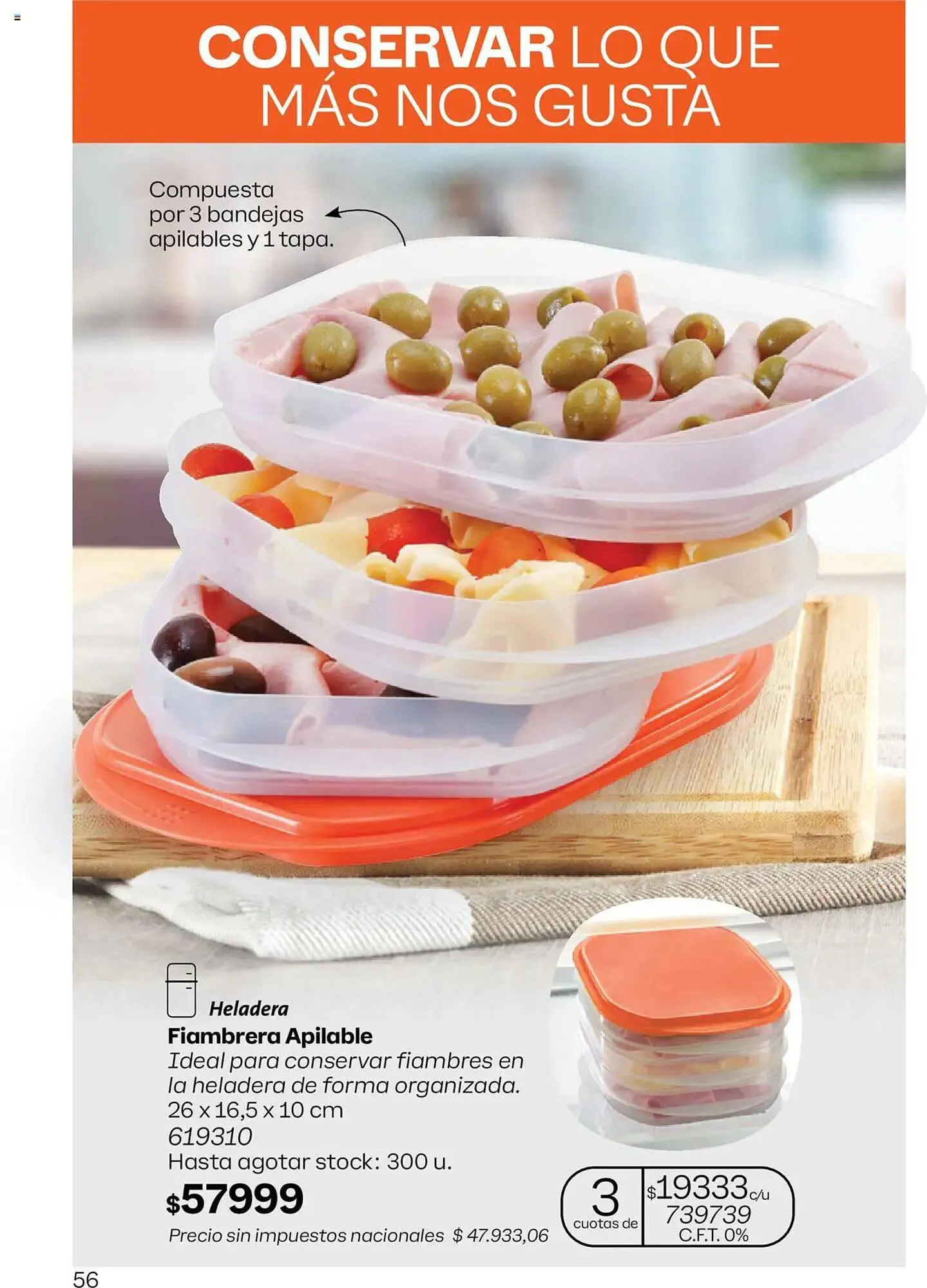 Ofertas de Catálogo Tupperware 23 de julio al 6 de agosto 2025 - Página 57 del catálogo