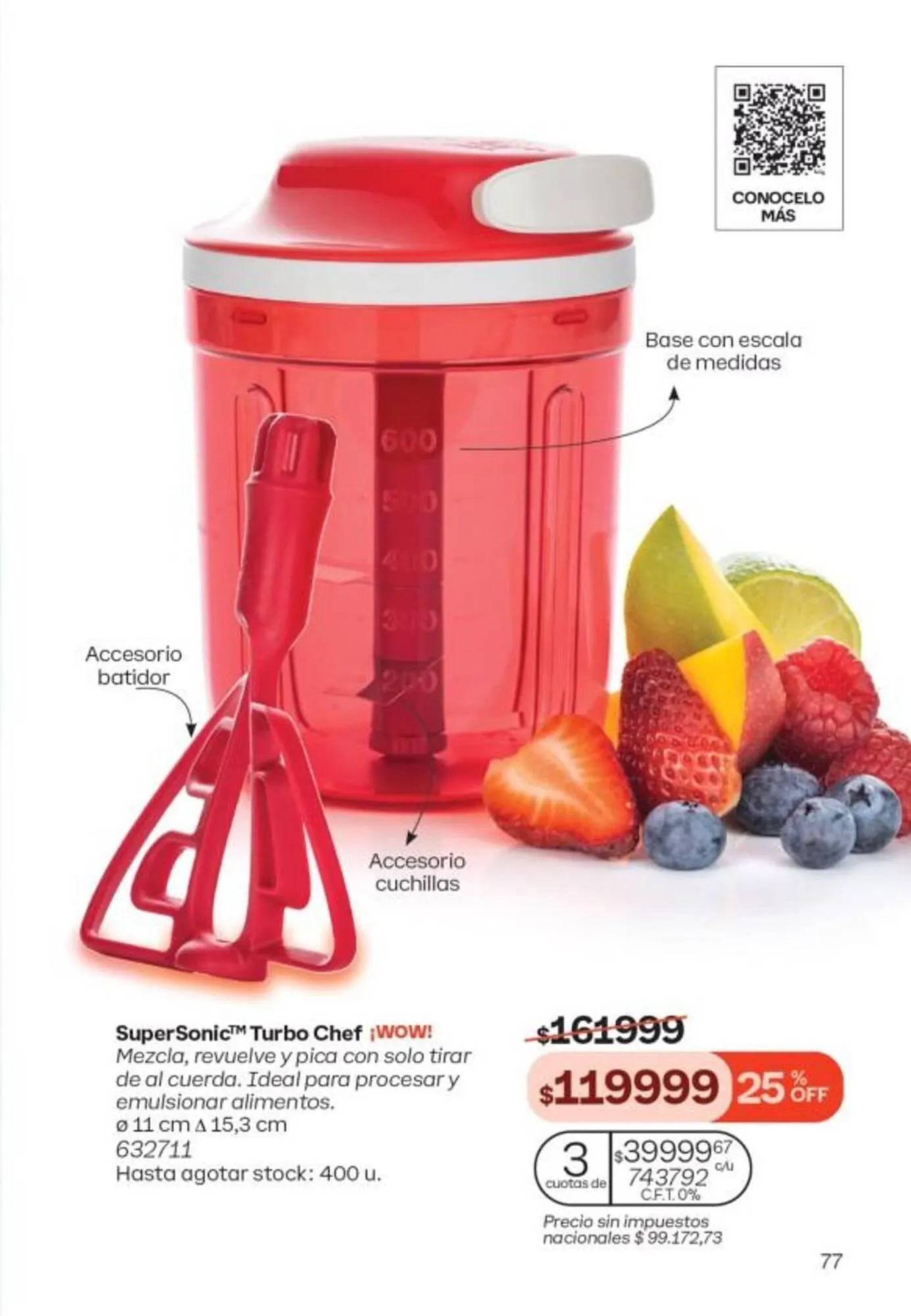 Ofertas de Catálogo Tupperware 10 de mayo al 31 de mayo 2025 - Página 78 del catálogo