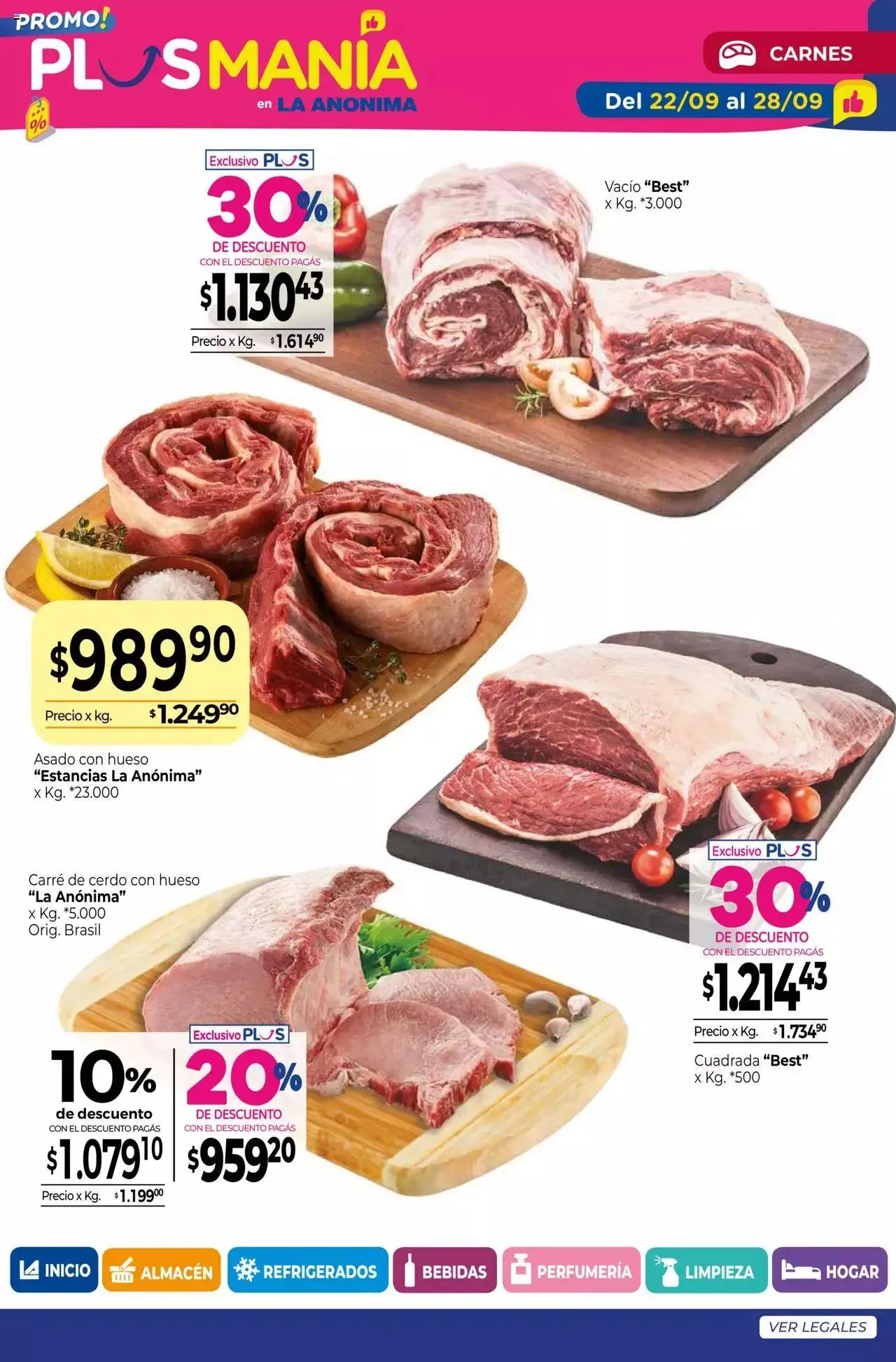 Ofertas de La Anonima - Super Ventajas - Septiembre 2022 22 de septiembre al 30 de septiembre 2023 - Página 2 del catálogo