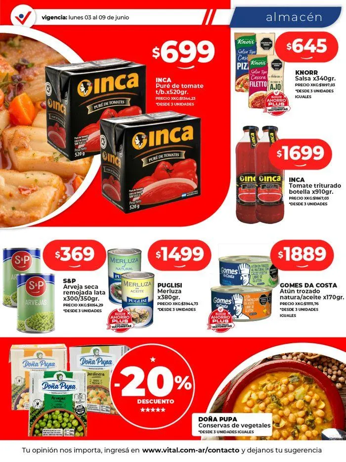 Ofertas de ¡¡Ahorrá y Disfrutá!! 4 de junio al 9 de junio 2024 - Página 18 del catálogo