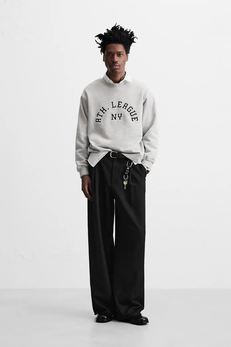 SUDADERA PARCHES TEXTO