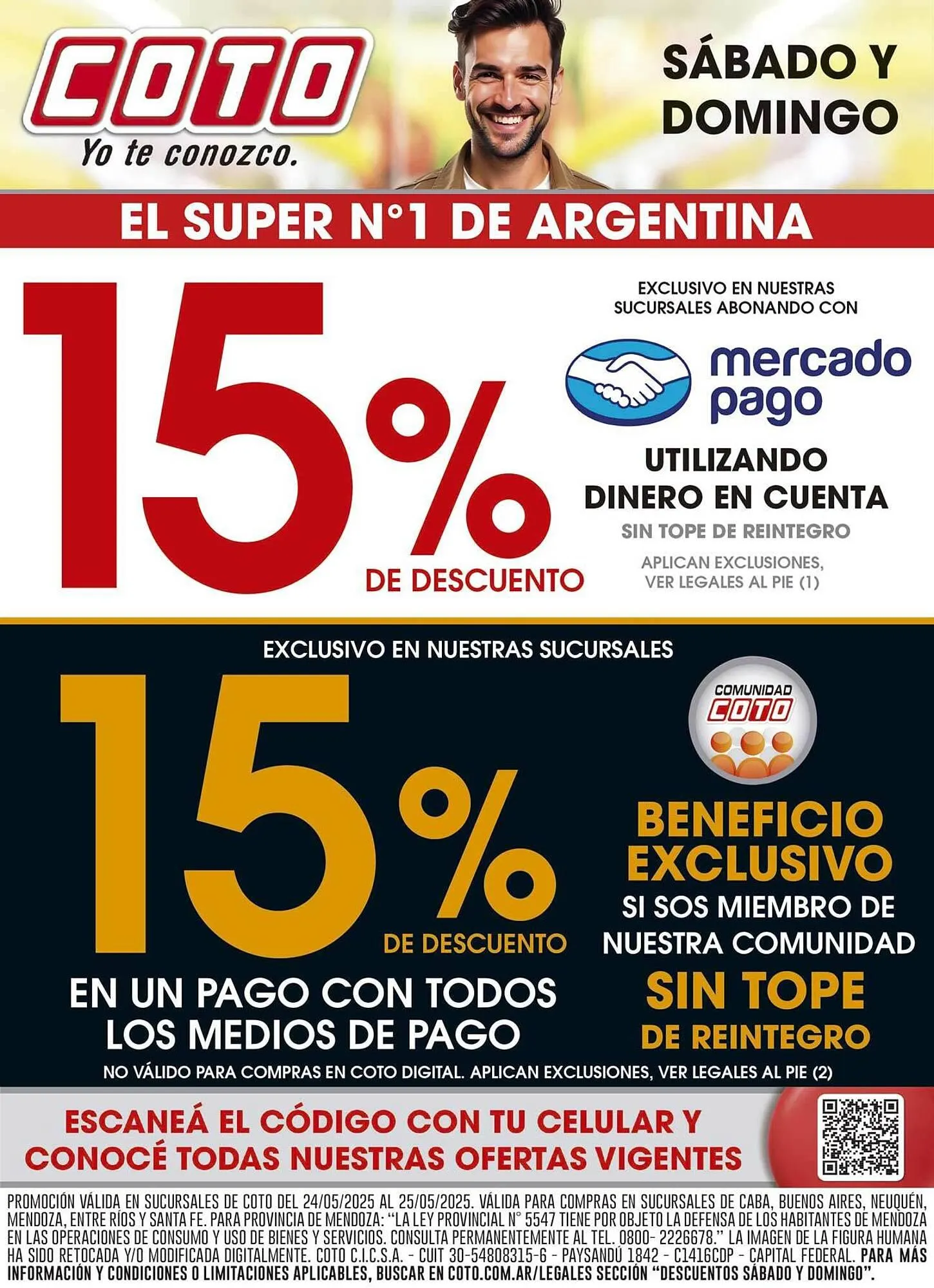 Ofertas de Catálogo Coto 26 de mayo al 26 de mayo 2025 - Página 1 del catálogo