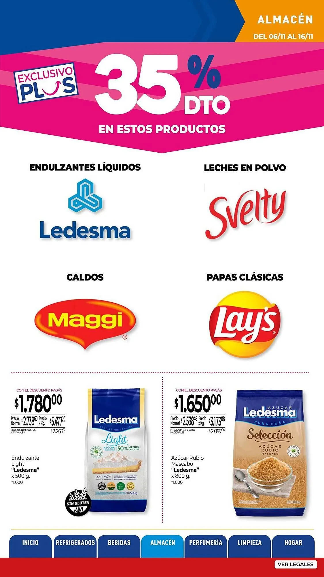 Ofertas de Catálogo La Anonima 6 de noviembre al 16 de noviembre 2025 - Página 21 del catálogo