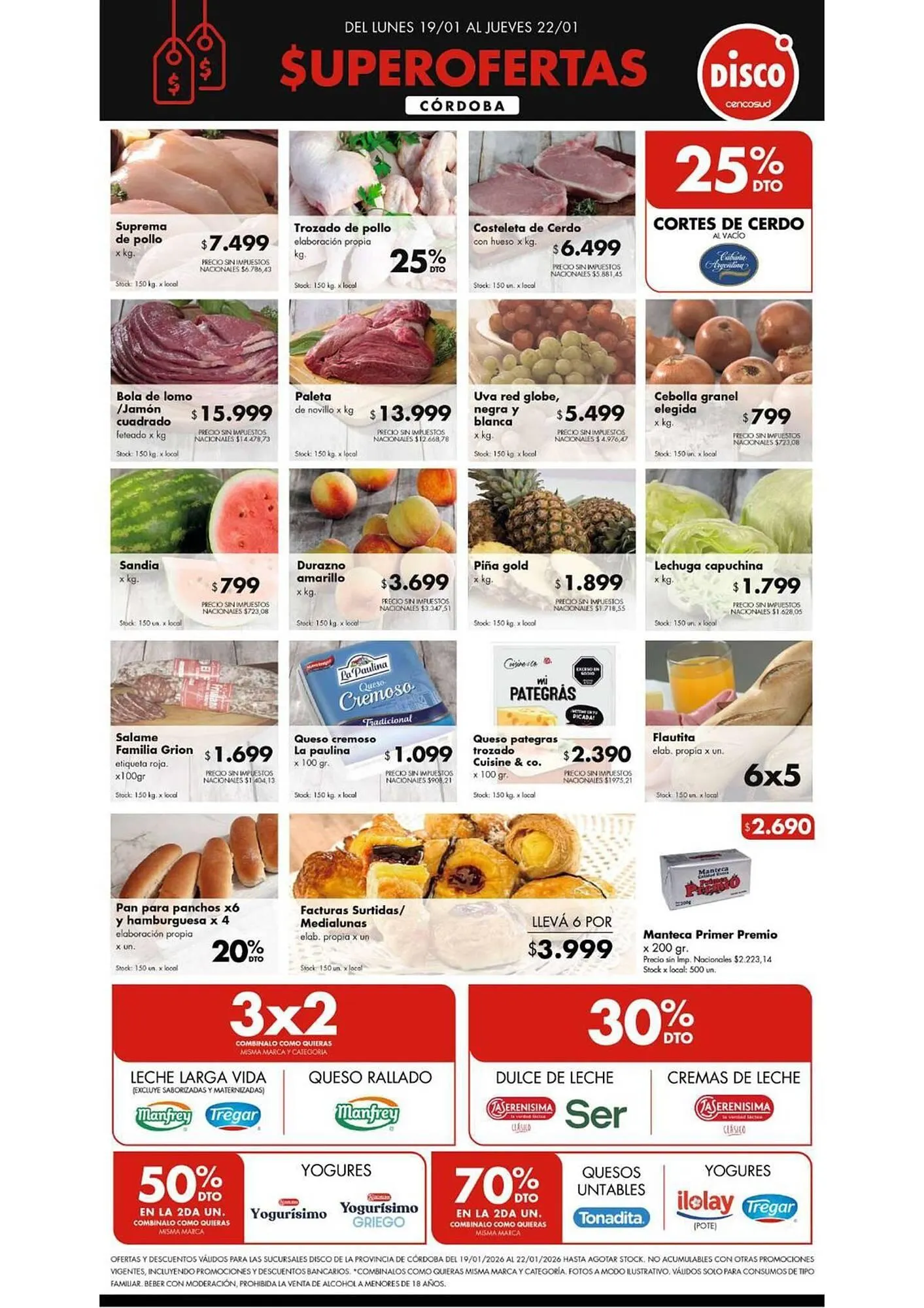 Ofertas de Folleto Disco 19 de enero al 22 de enero 2026 - Página 1 del catálogo