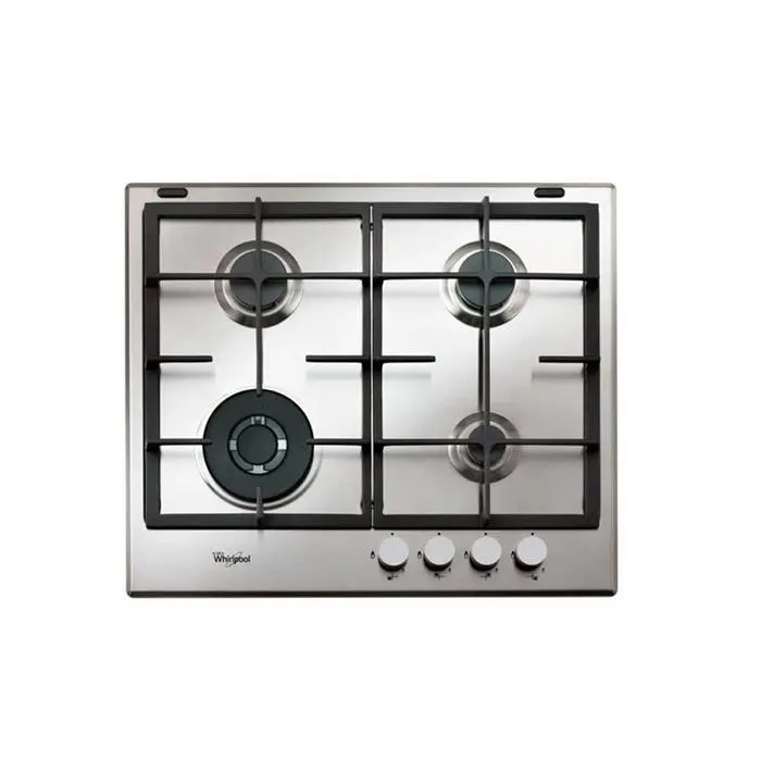 Anafe a Gas Whirlpool GMA6422X Acero Inoxidable 60 cm