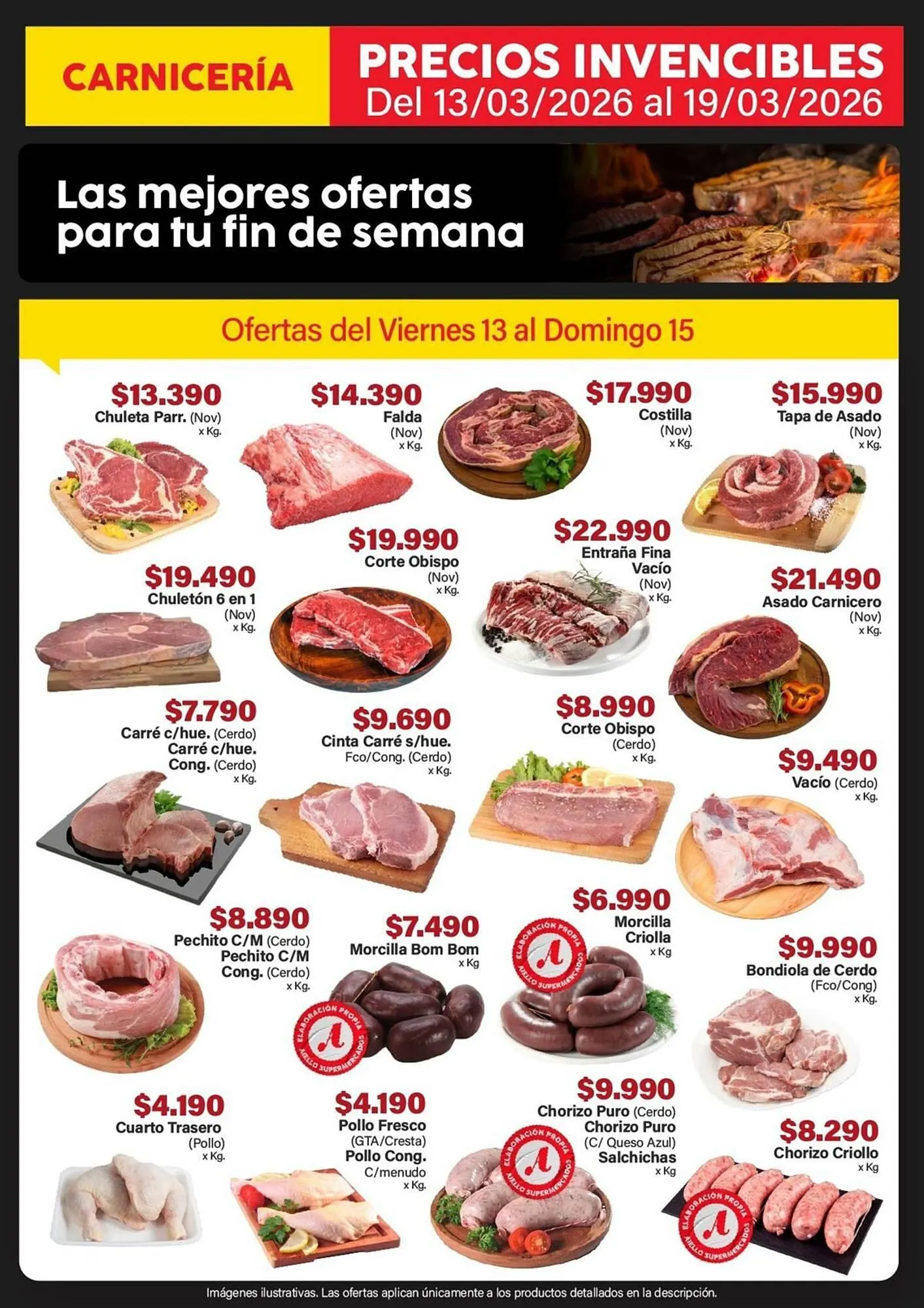 Ofertas de Catálogo Supermercados Aiello 13 de marzo al 15 de marzo 2026 - Página 9 del catálogo