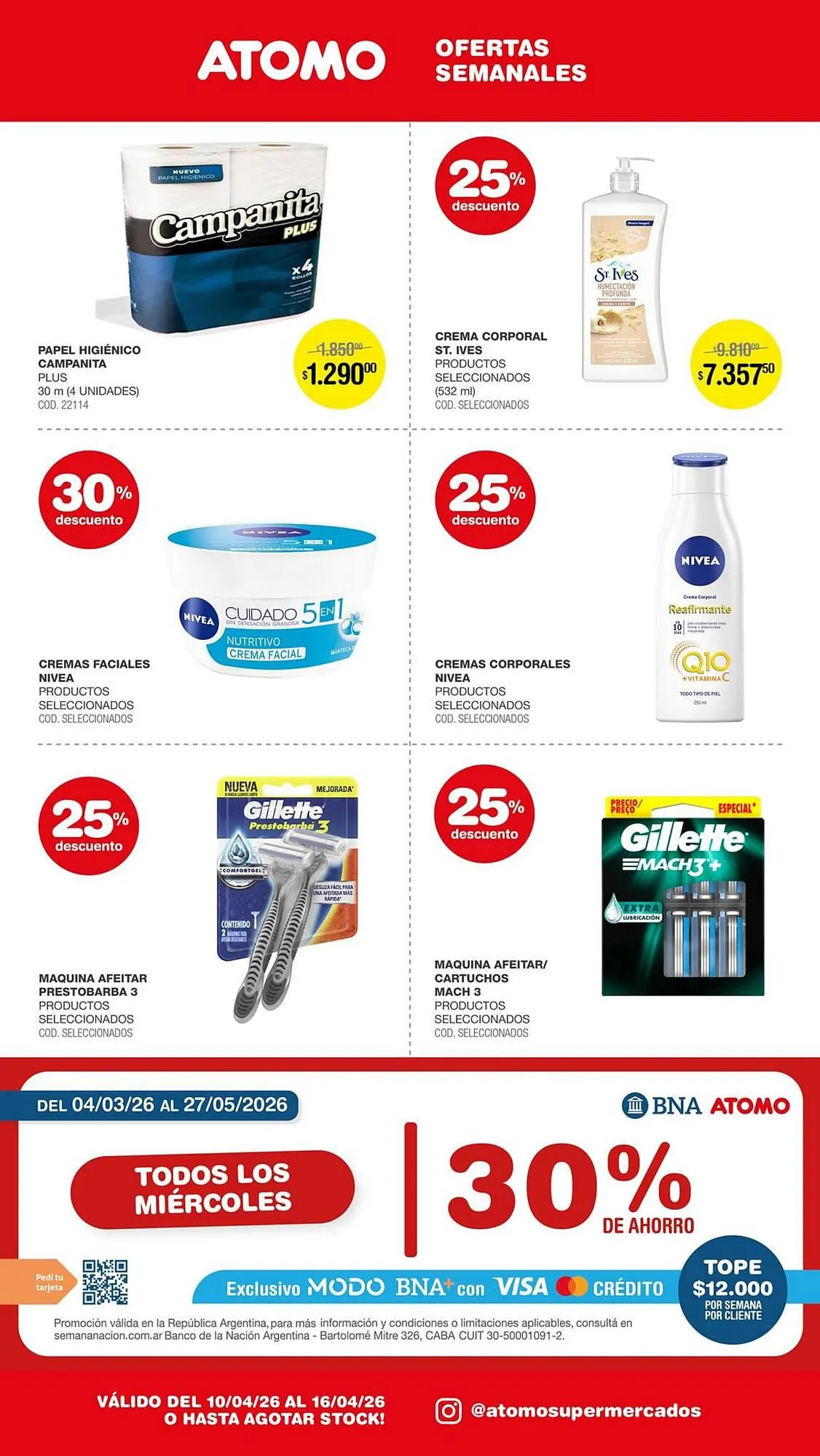 Ofertas de Catálogo Atomo Conviene 10 de abril al 16 de abril 2026 - Página 6 del catálogo