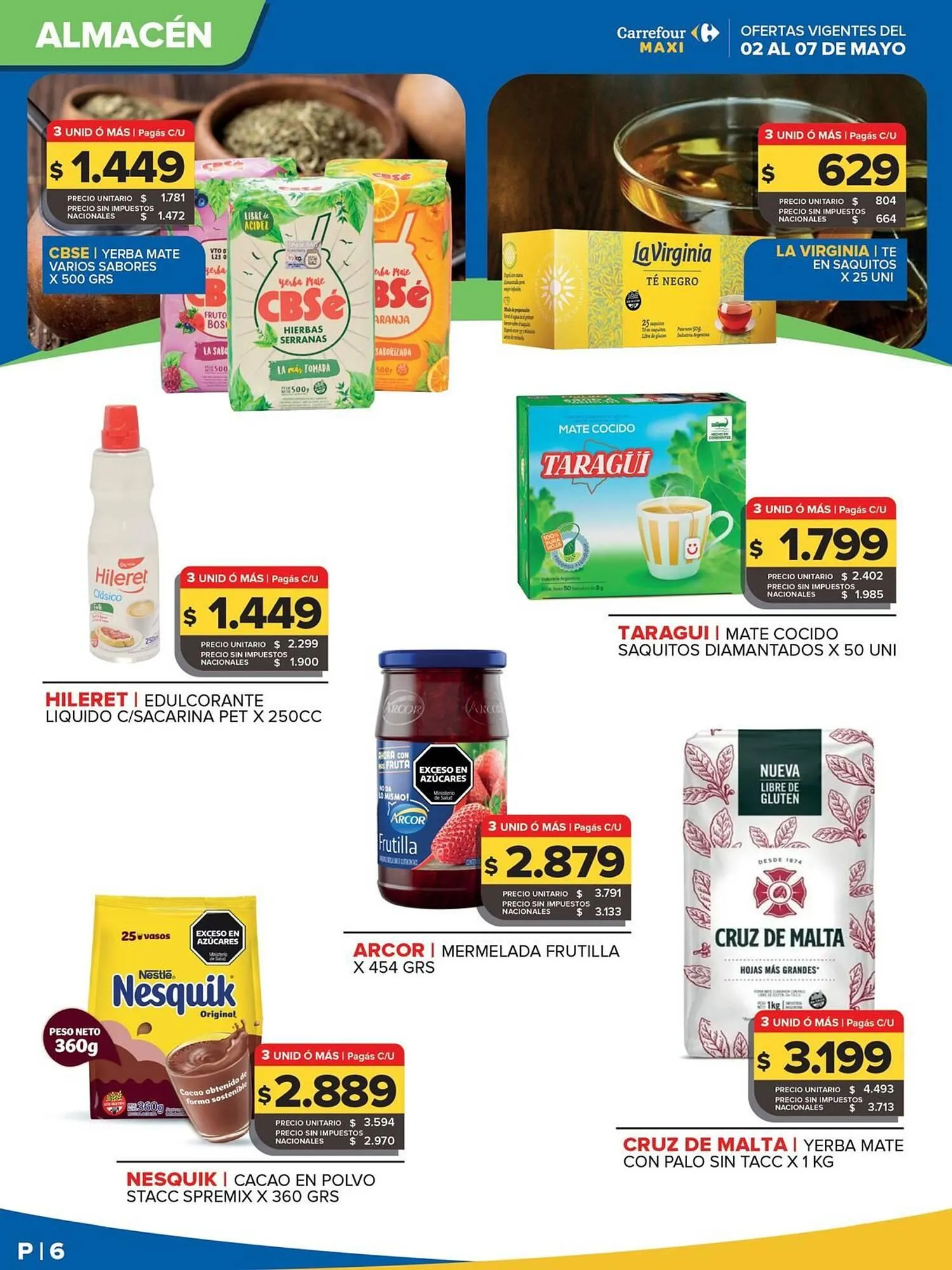 Ofertas de Folleto Carrefour Maxi 2 de mayo al 8 de mayo 2026 - Página 6 del catálogo