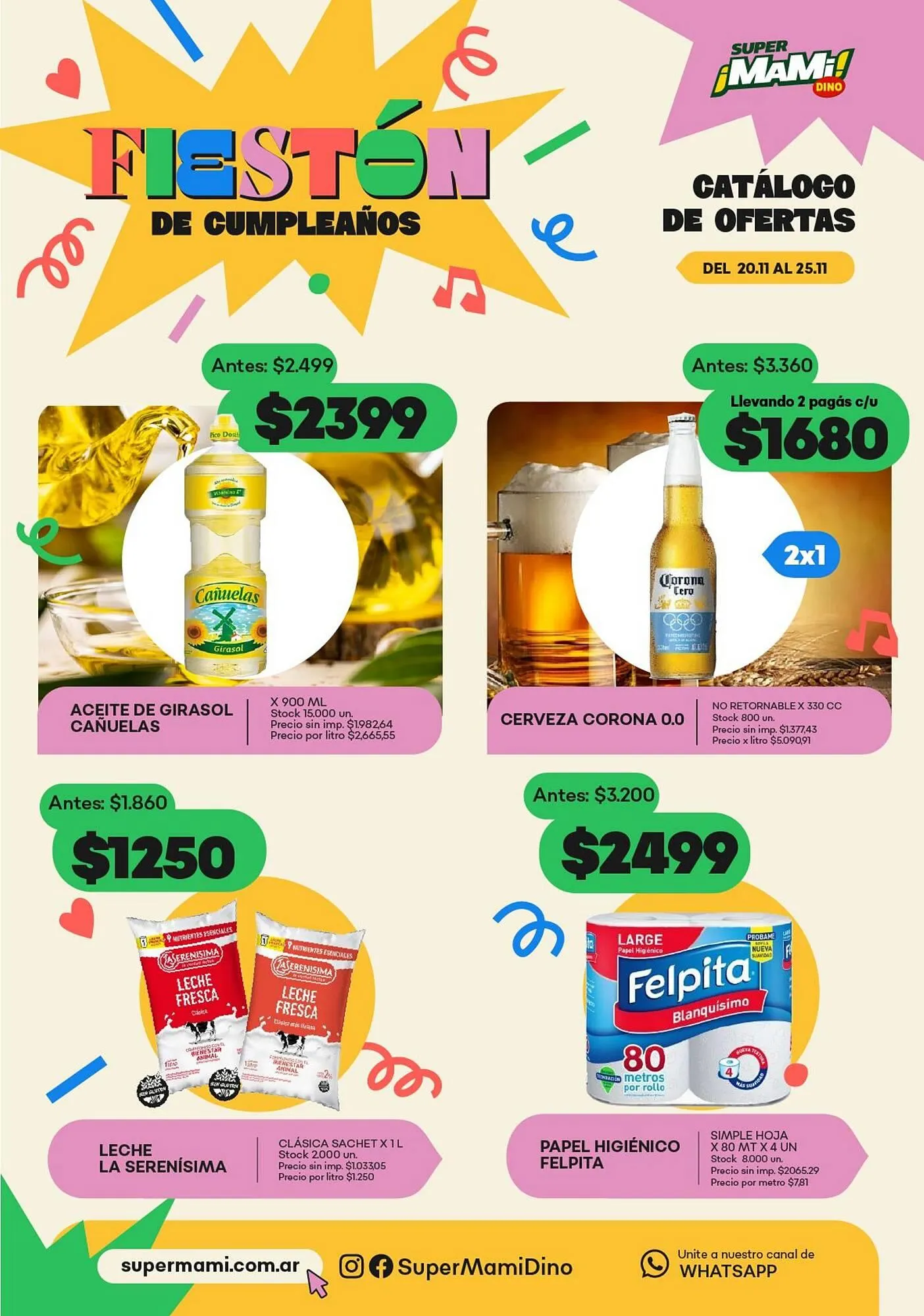 Catálogo Super MAMI - 1