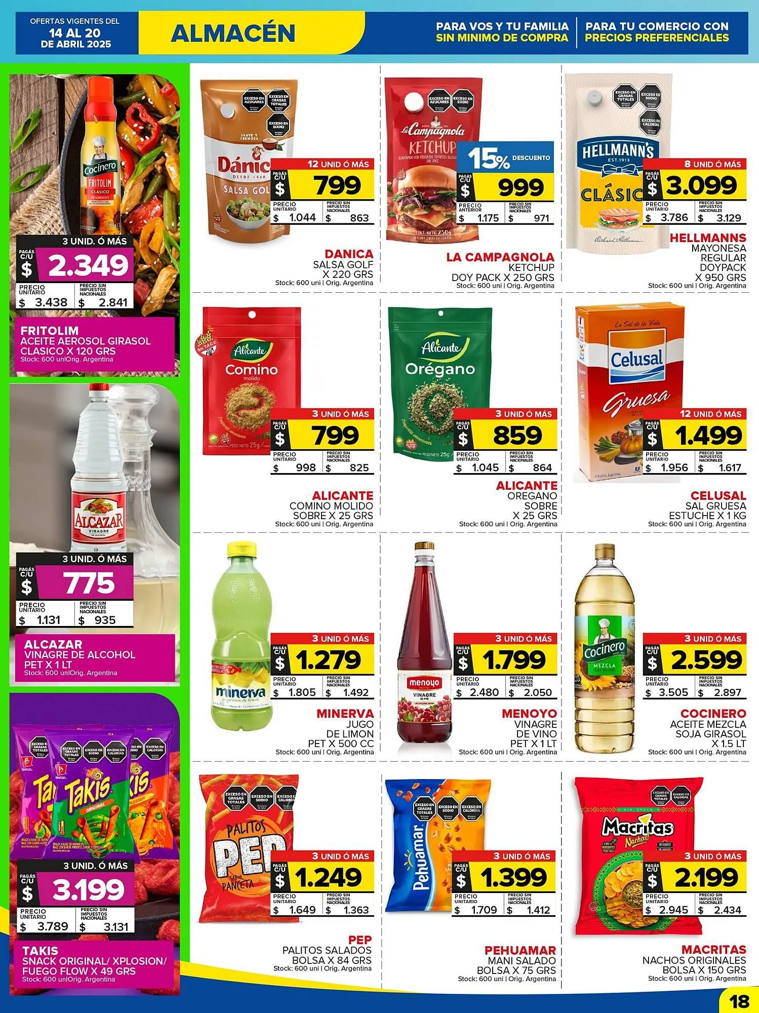 Ofertas de Catálogo Carrefour Maxi 14 de abril al 21 de abril 2025 - Página 10 del catálogo