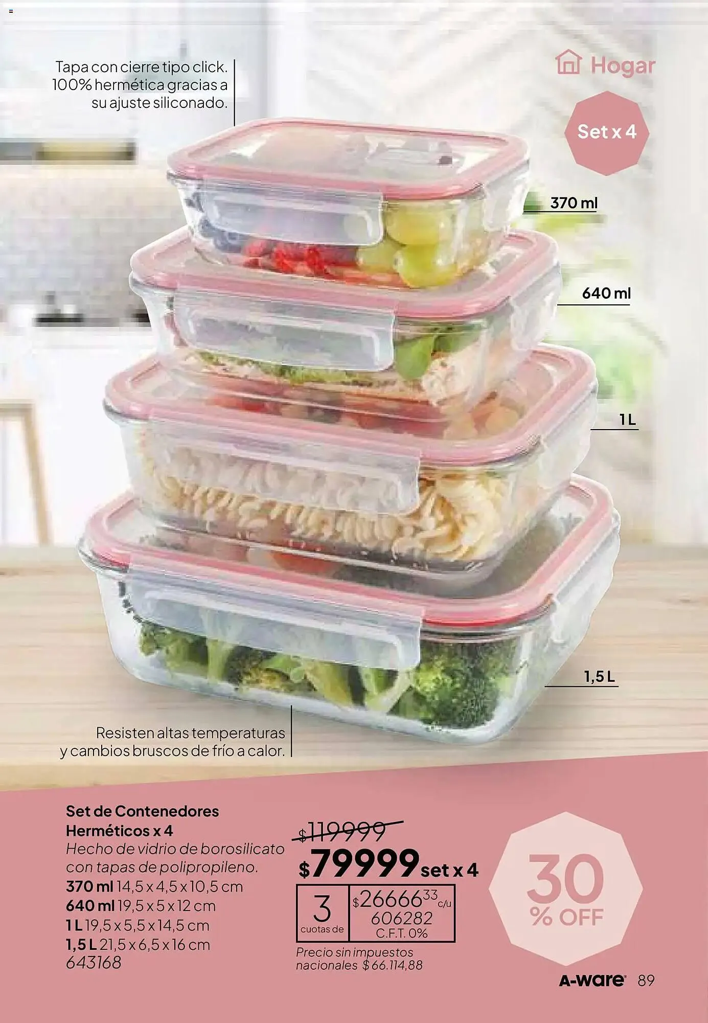 Ofertas de Folleto Tupperware 9 de marzo al 31 de marzo 2026 - Página 90 del catálogo