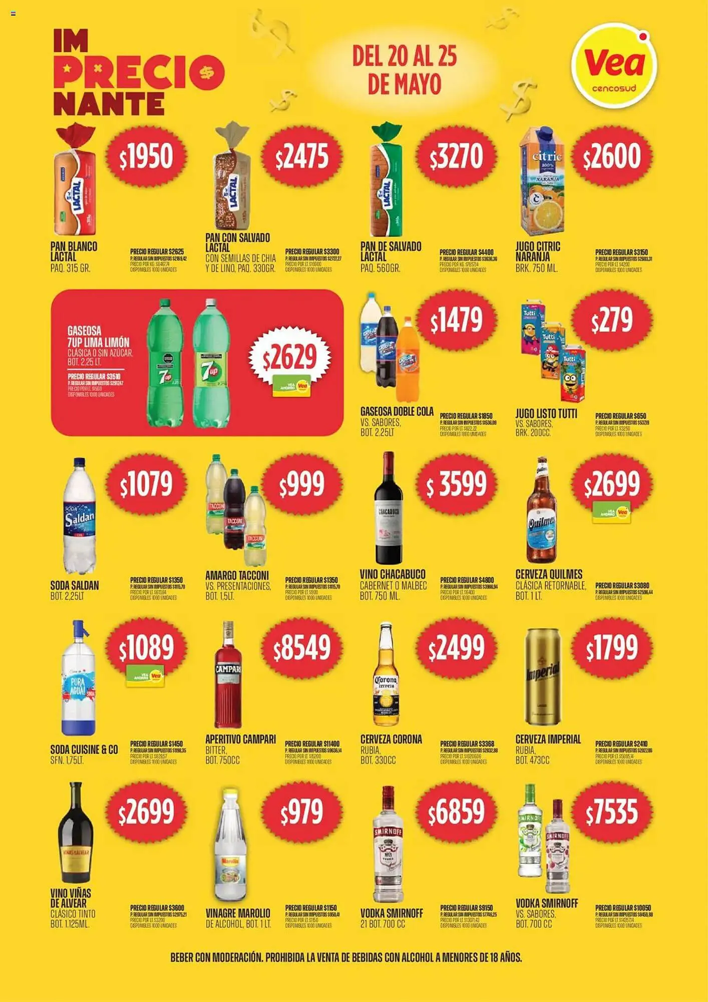 Ofertas de Catálogo Supermercados Vea 20 de mayo al 25 de mayo 2025 - Página 4 del catálogo