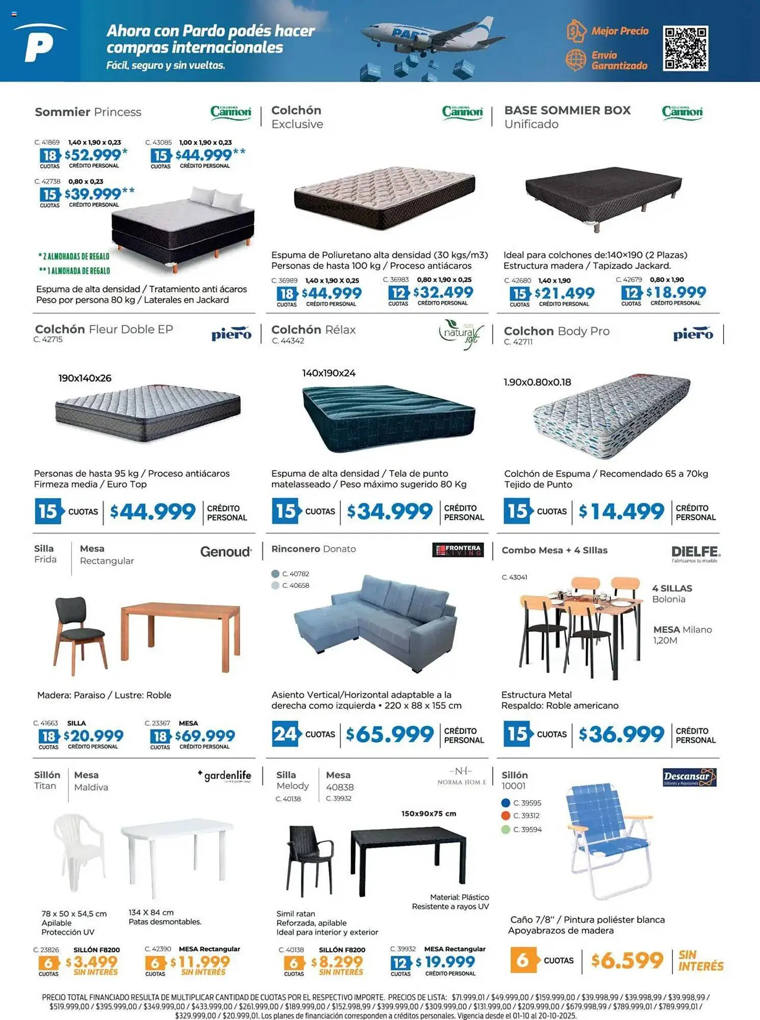 Ofertas de Catálogo Pardo Hogar 1 de octubre al 20 de octubre 2025 - Página 7 del catálogo