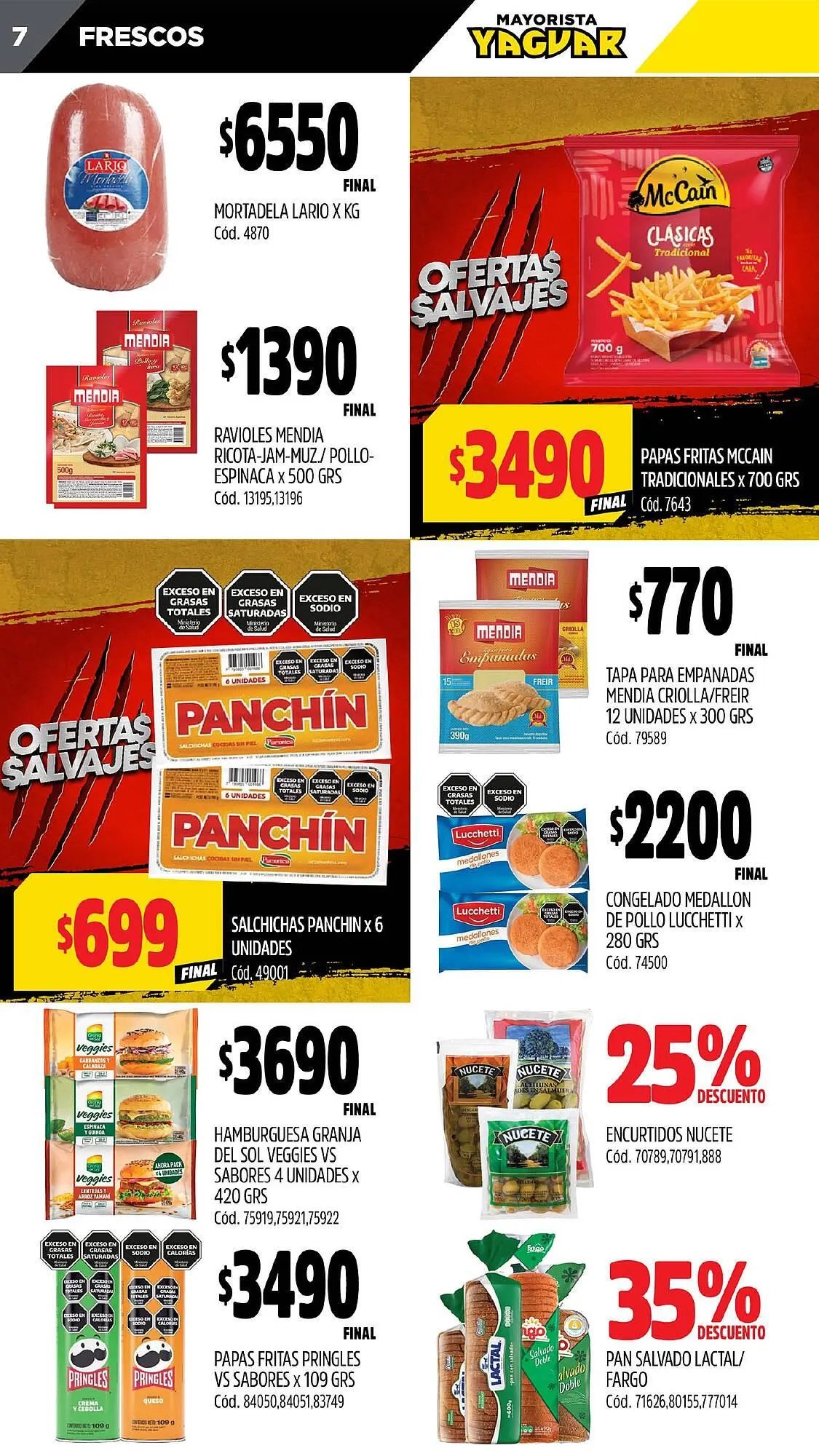Ofertas de Catálogo Supermercados Yaguar 6 de enero al 12 de enero 2025 - Página 8 del catálogo