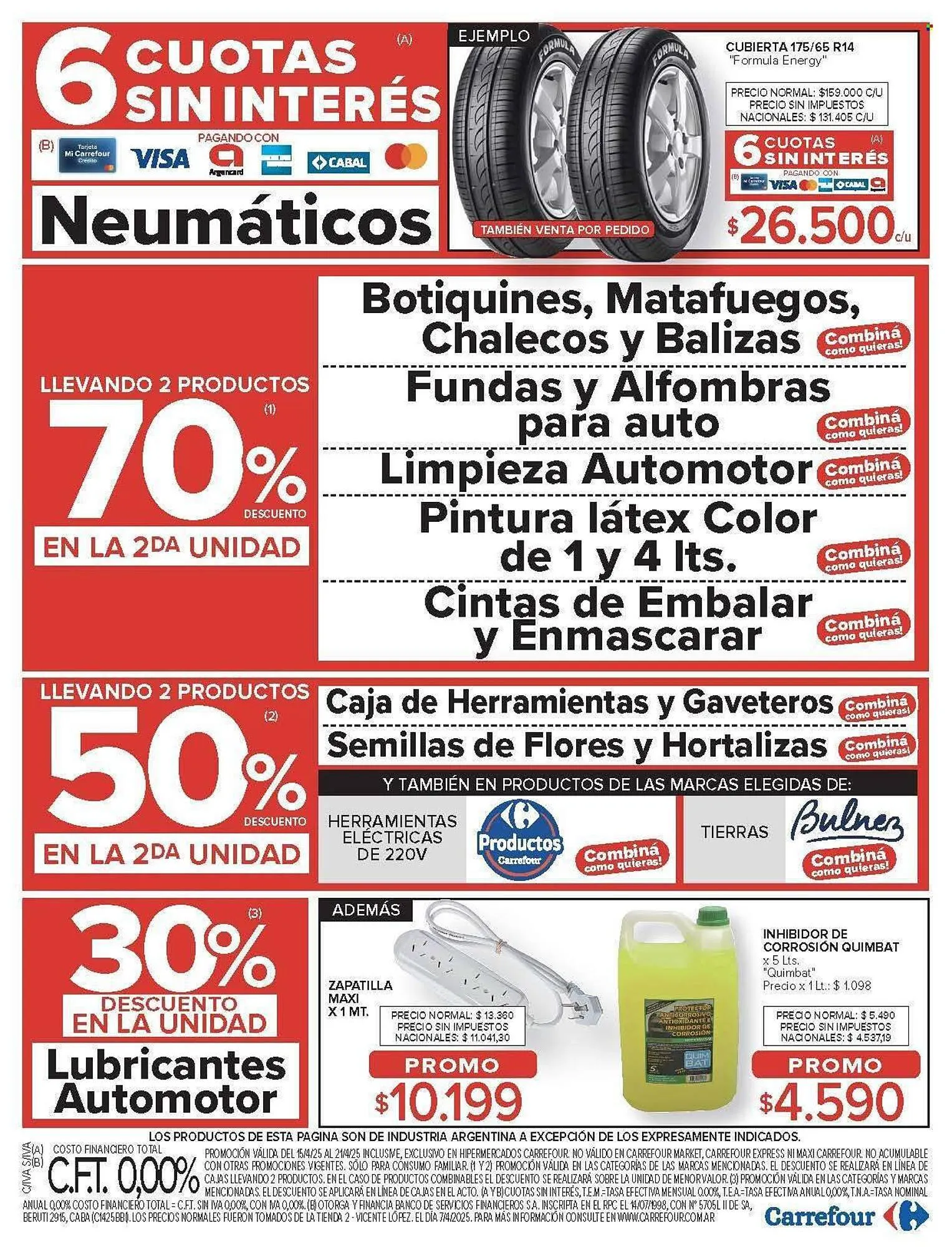 Ofertas de Catálogo Carrefour 15 de abril al 21 de abril 2025 - Página 20 del catálogo