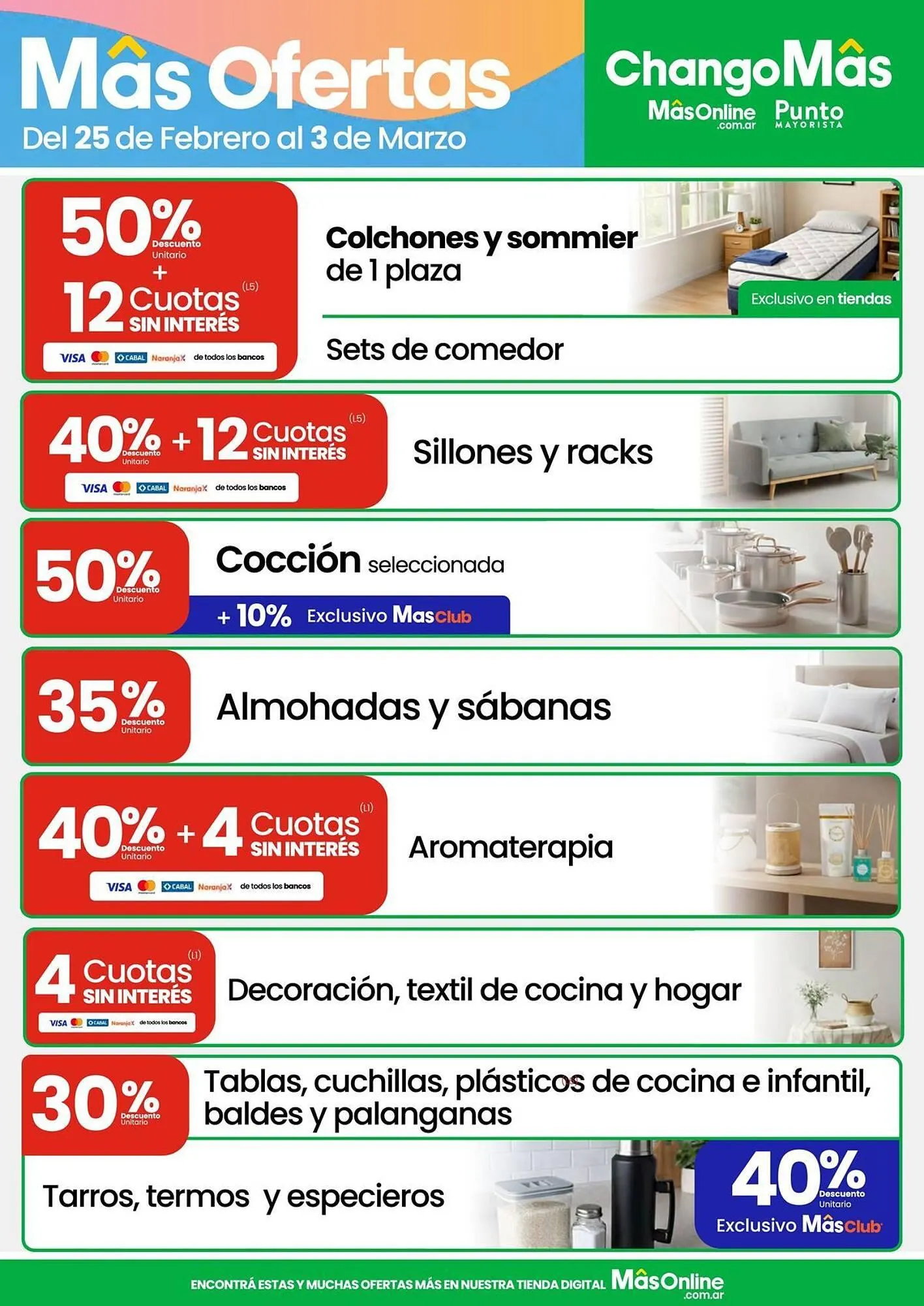 Ofertas de Catálogo Changomas 25 de febrero al 3 de marzo 2026 - Página 11 del catálogo