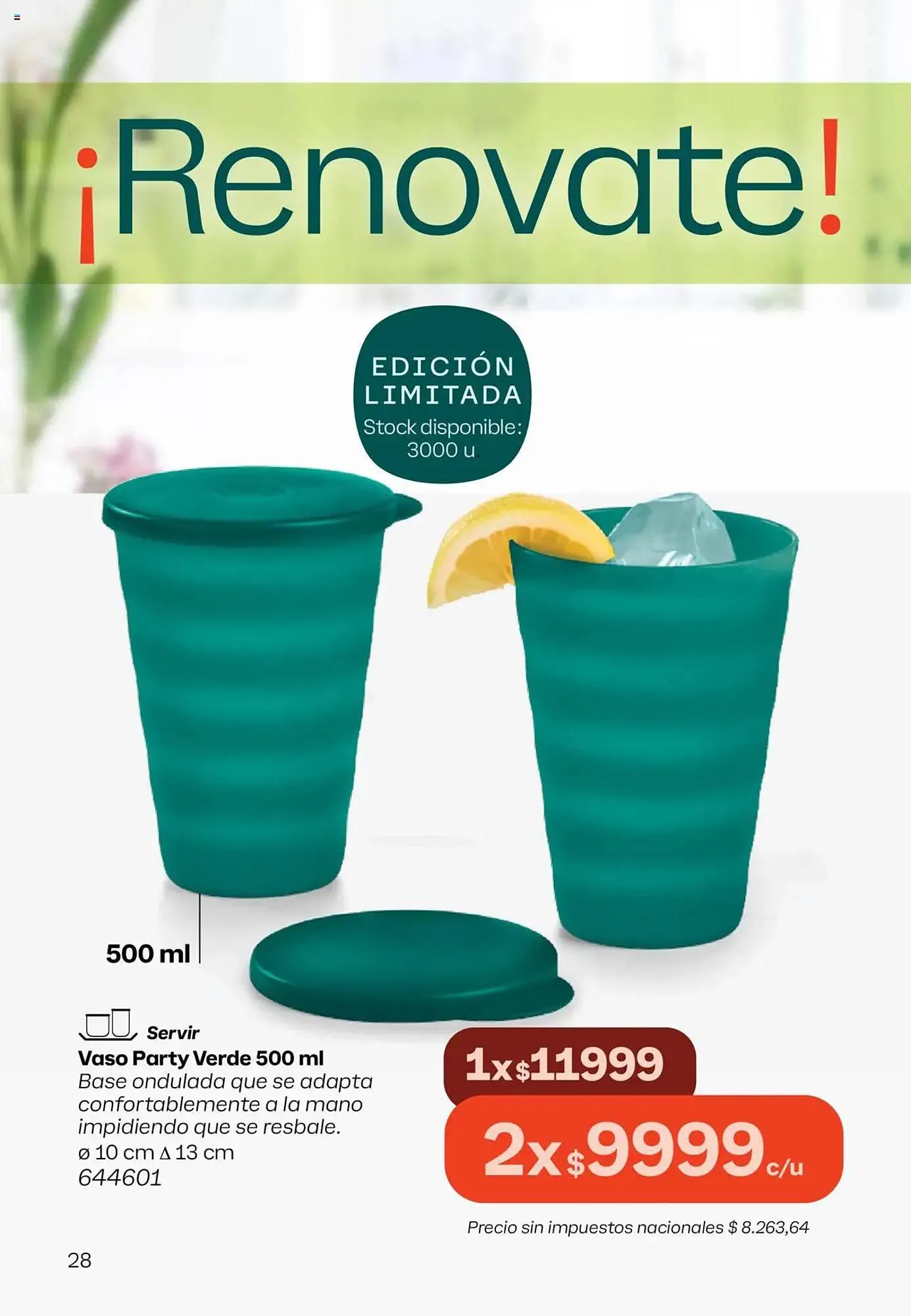 Ofertas de Catálogo Tupperware 16 de junio al 10 de julio 2025 - Página 29 del catálogo