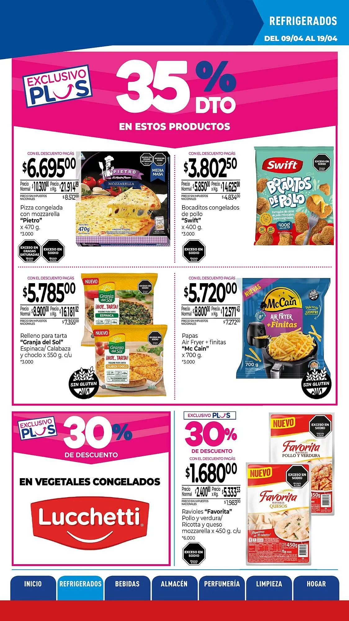 Ofertas de Catálogo La Anonima 10 de abril al 19 de abril 2026 - Página 4 del catálogo