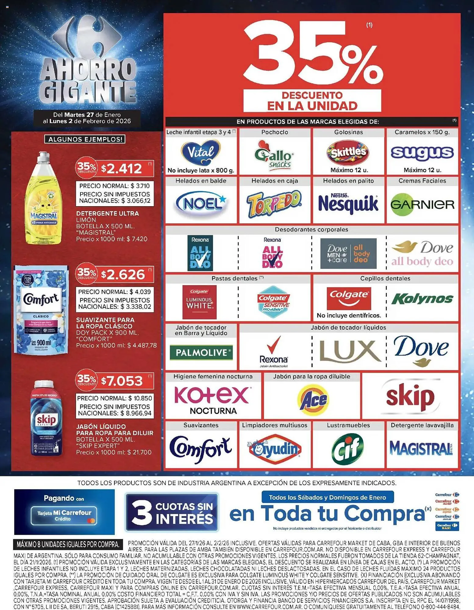 Ofertas de Folleto Carrefour Market 27 de enero al 2 de febrero 2026 - Página 8 del catálogo