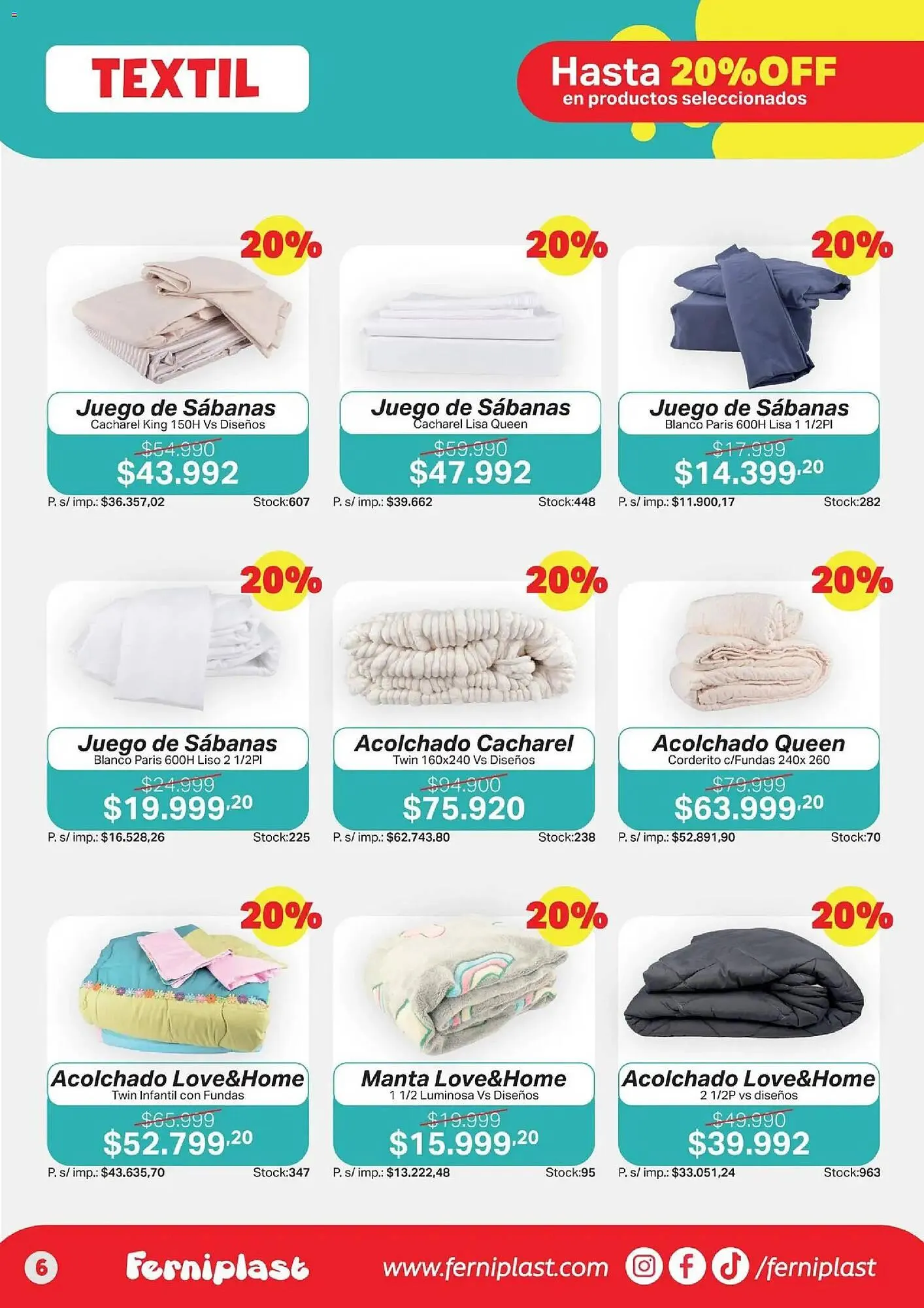 Ofertas de Catálogo Ferniplast 7 de mayo al 28 de mayo 2026 - Página 6 del catálogo