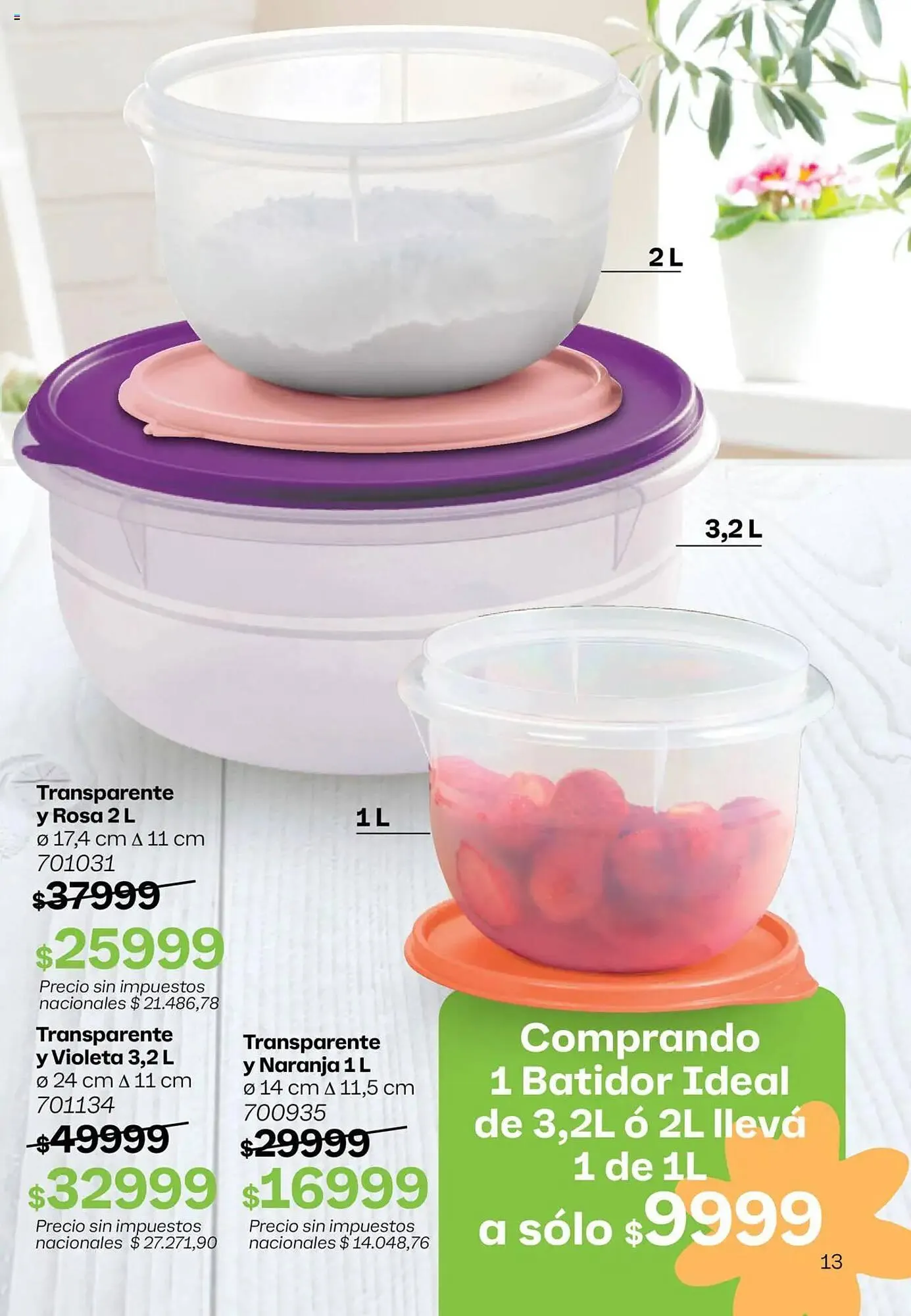 Ofertas de Folleto Tupperware 21 de septiembre al 5 de octubre 2025 - Página 14 del catálogo