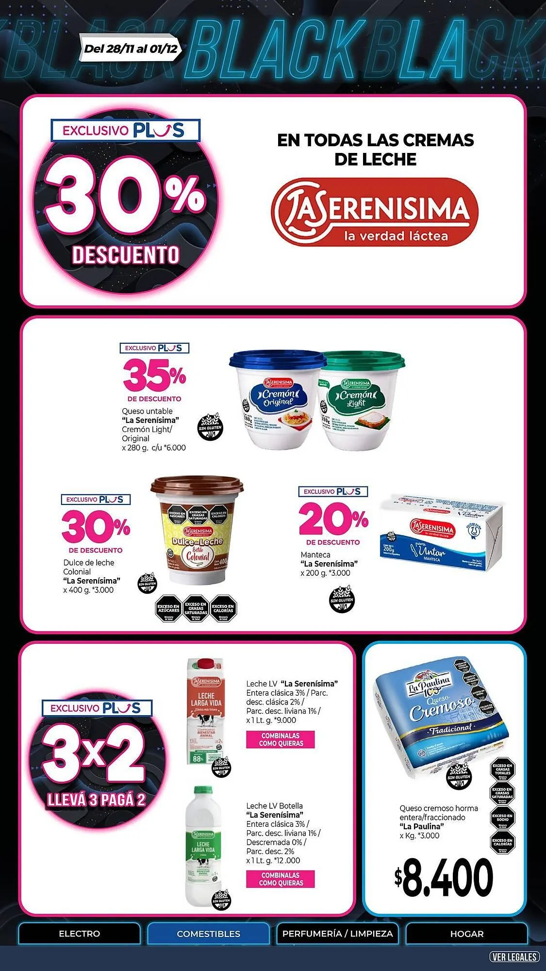 Ofertas de Catálogo La Anonima 28 de noviembre al 1 de diciembre 2024 - Página 20 del catálogo