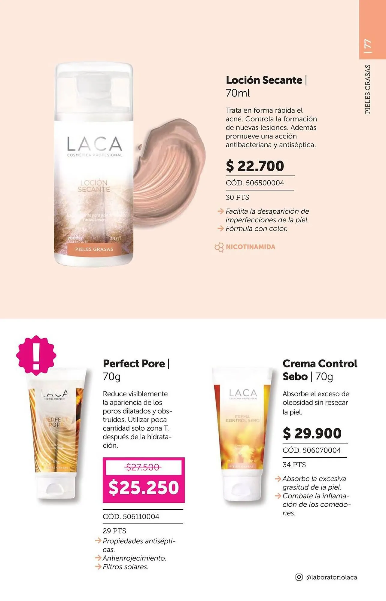 Ofertas de Catálogo Laboratorio LACA 11 de marzo al 31 de marzo 2026 - Página 77 del catálogo