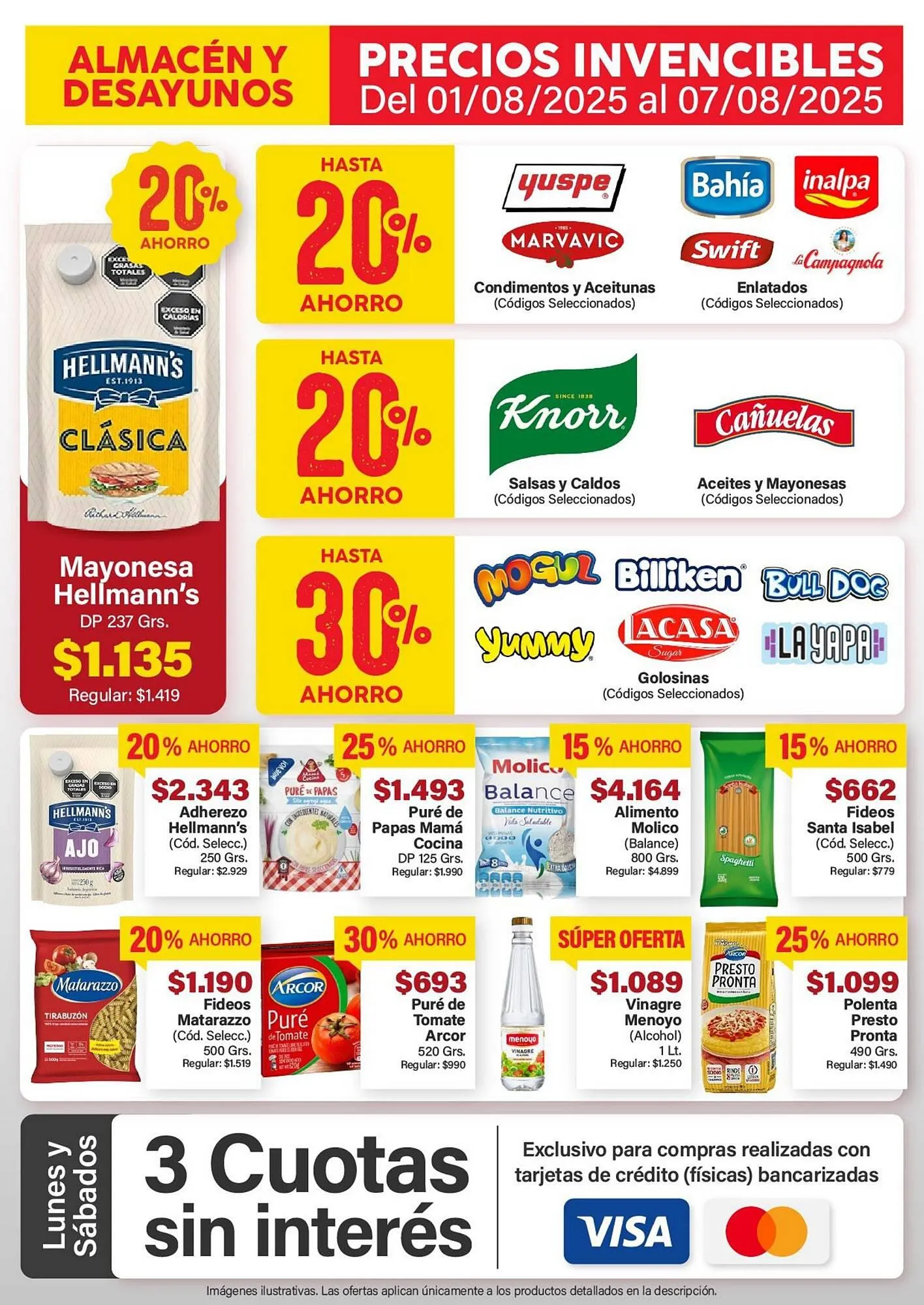 Ofertas de Catálogo Supermercados Aiello 1 de agosto al 7 de agosto 2025 - Página 1 del catálogo