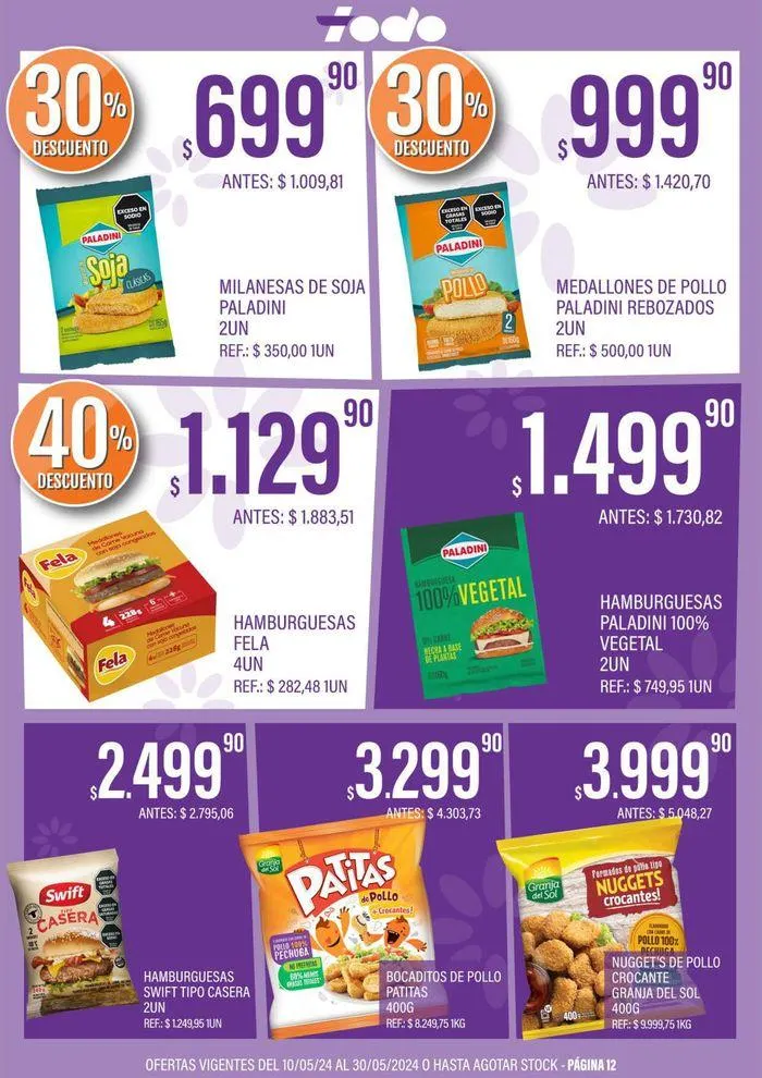 Ofertas de Catálogo Supermercados Todo 10 de mayo al 30 de mayo 2024 - Página 12 del catálogo