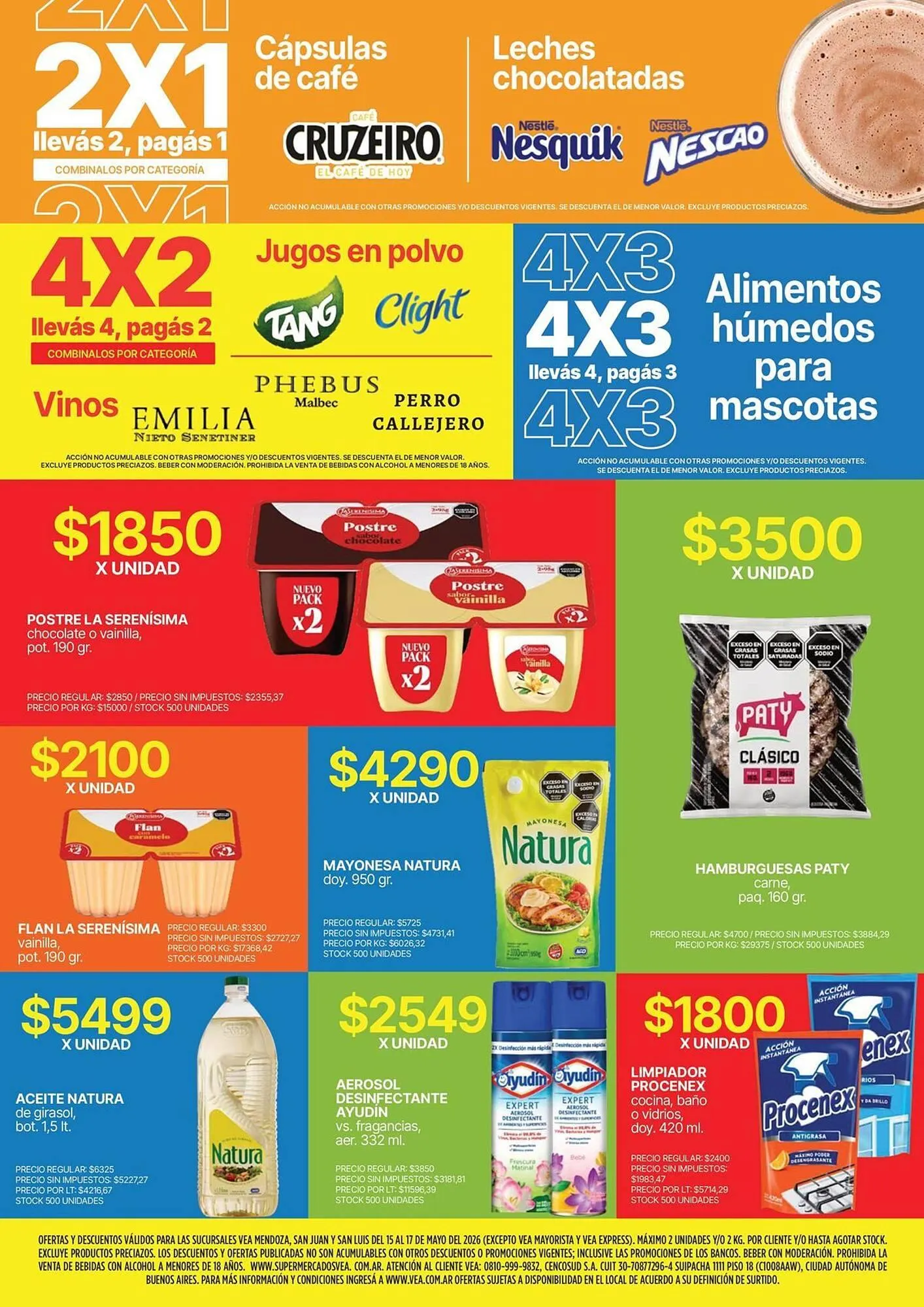Ofertas de Catálogo Supermercados Vea 15 de mayo al 17 de mayo 2026 - Página 5 del catálogo