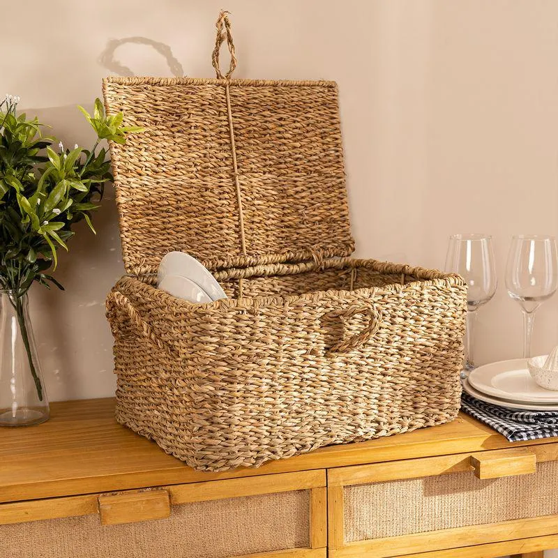 Baúl Decorativo Rectangular Mediano