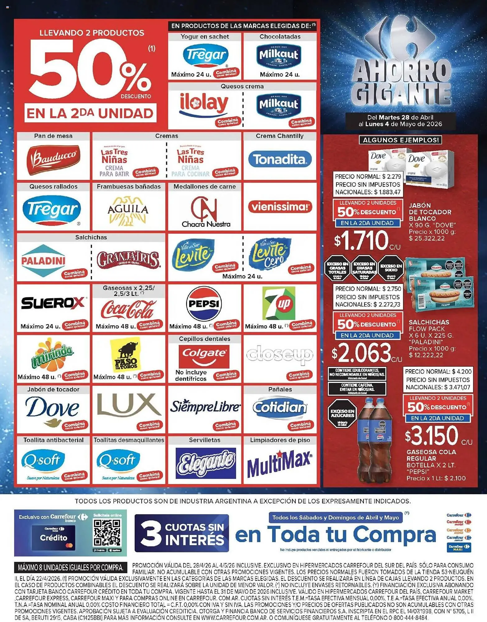 Ofertas de Catálogo Carrefour 28 de abril al 4 de mayo 2026 - Página 6 del catálogo