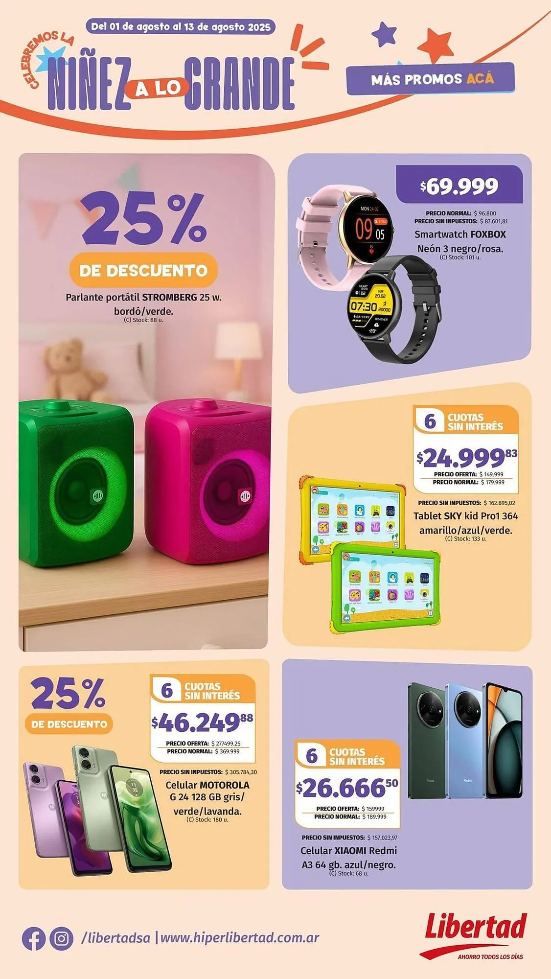 Ofertas de Catálogo Hipermercado Libertad 1 de agosto al 13 de agosto 2025 - Página 2 del catálogo