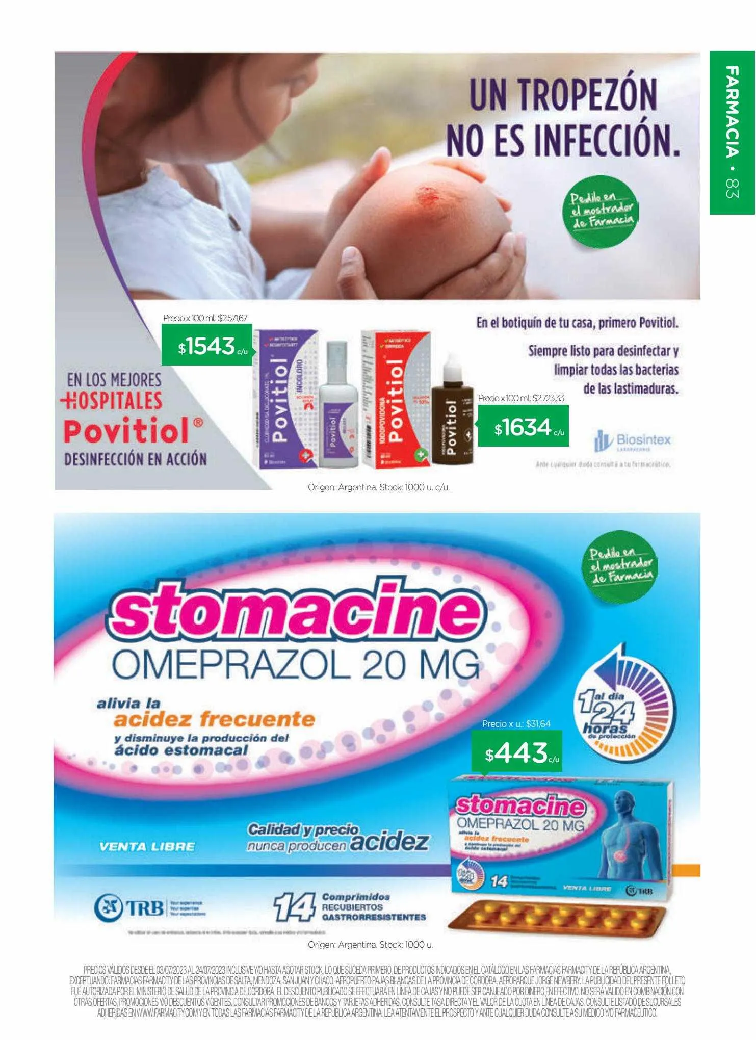 Ofertas de Catálogo Farmacity 7 de julio al 25 de julio 2023 - Página 82 del catálogo