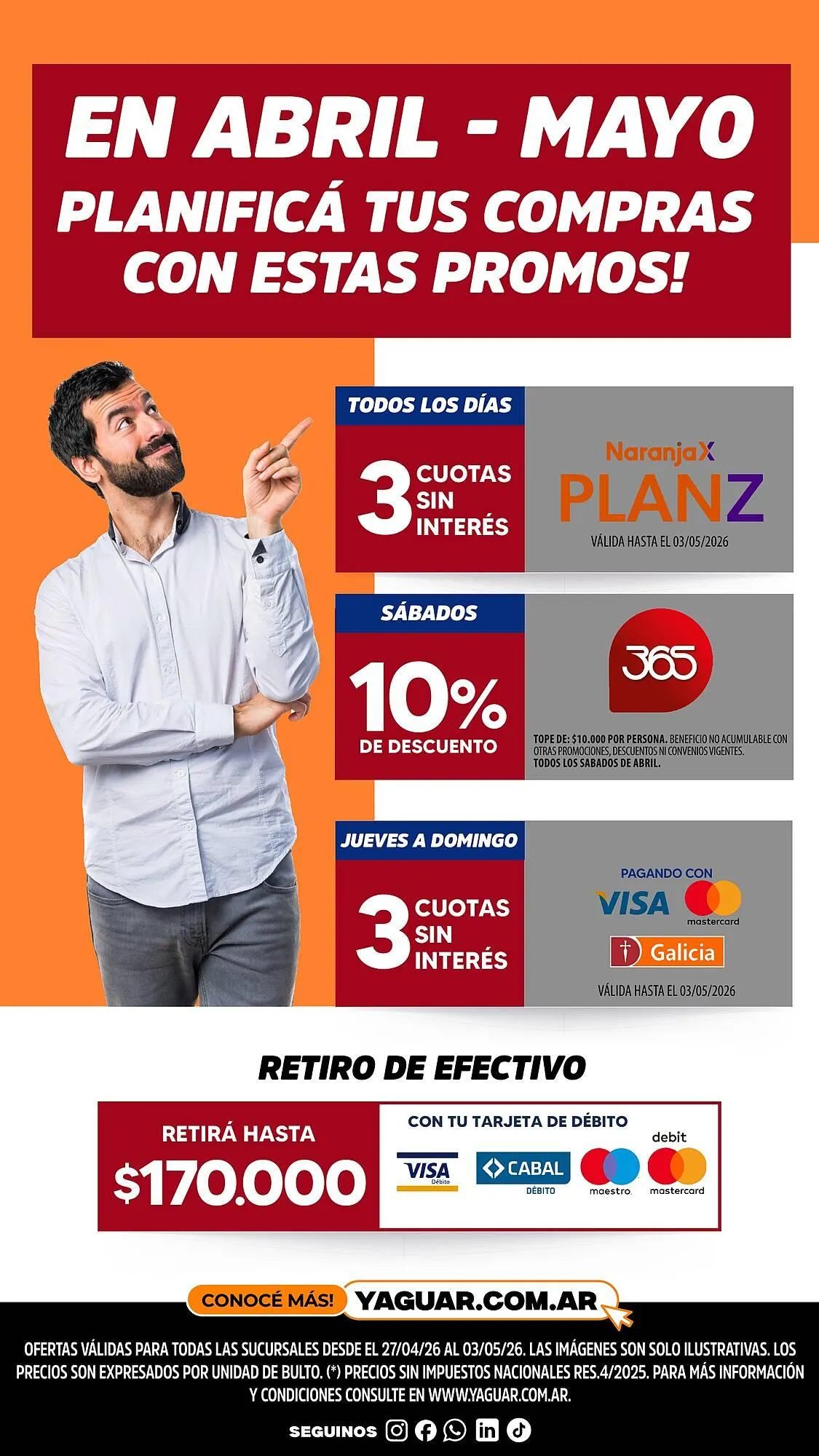 Ofertas de Catálogo Supermercados Yaguar 27 de abril al 9 de mayo 2026 - Página 5 del catálogo