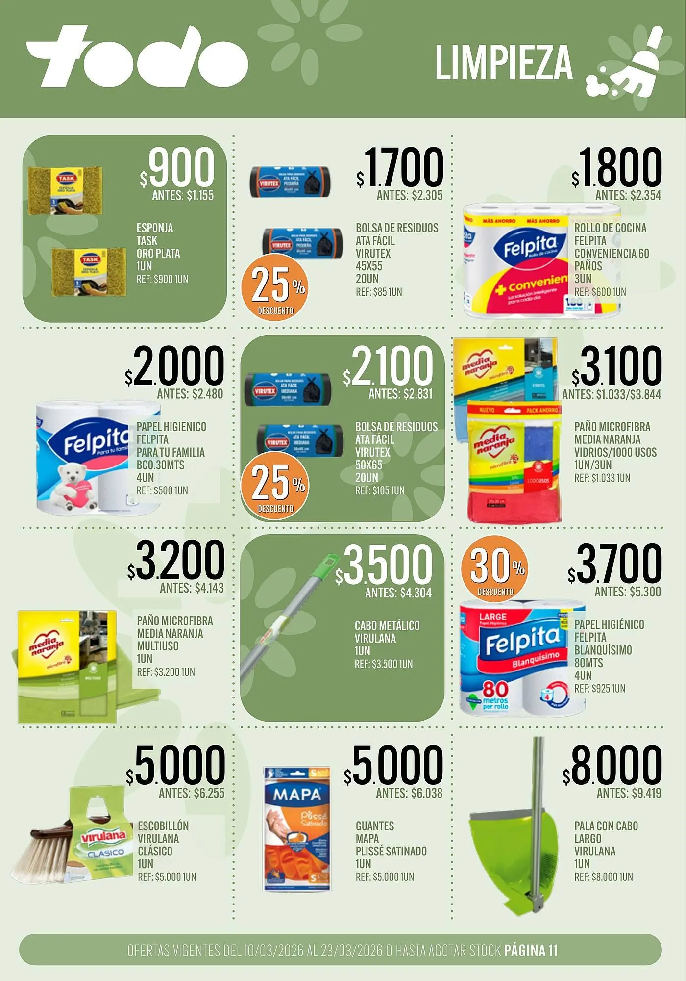 Ofertas de Catálogo Supermercados Todo 10 de marzo al 23 de marzo 2026 - Página 11 del catálogo