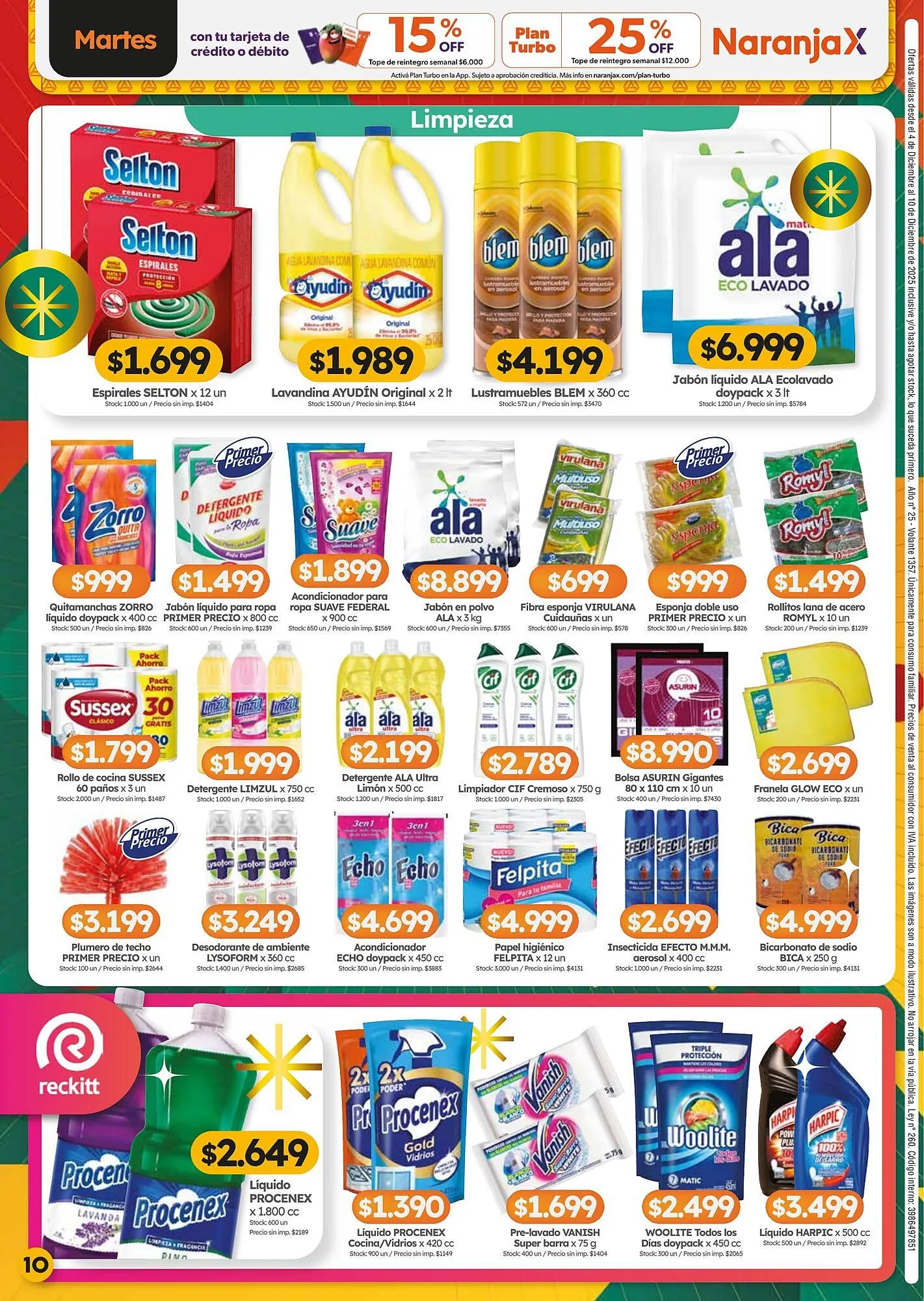 Ofertas de Folleto Cordiez 4 de diciembre al 10 de diciembre 2025 - Página 10 del catálogo