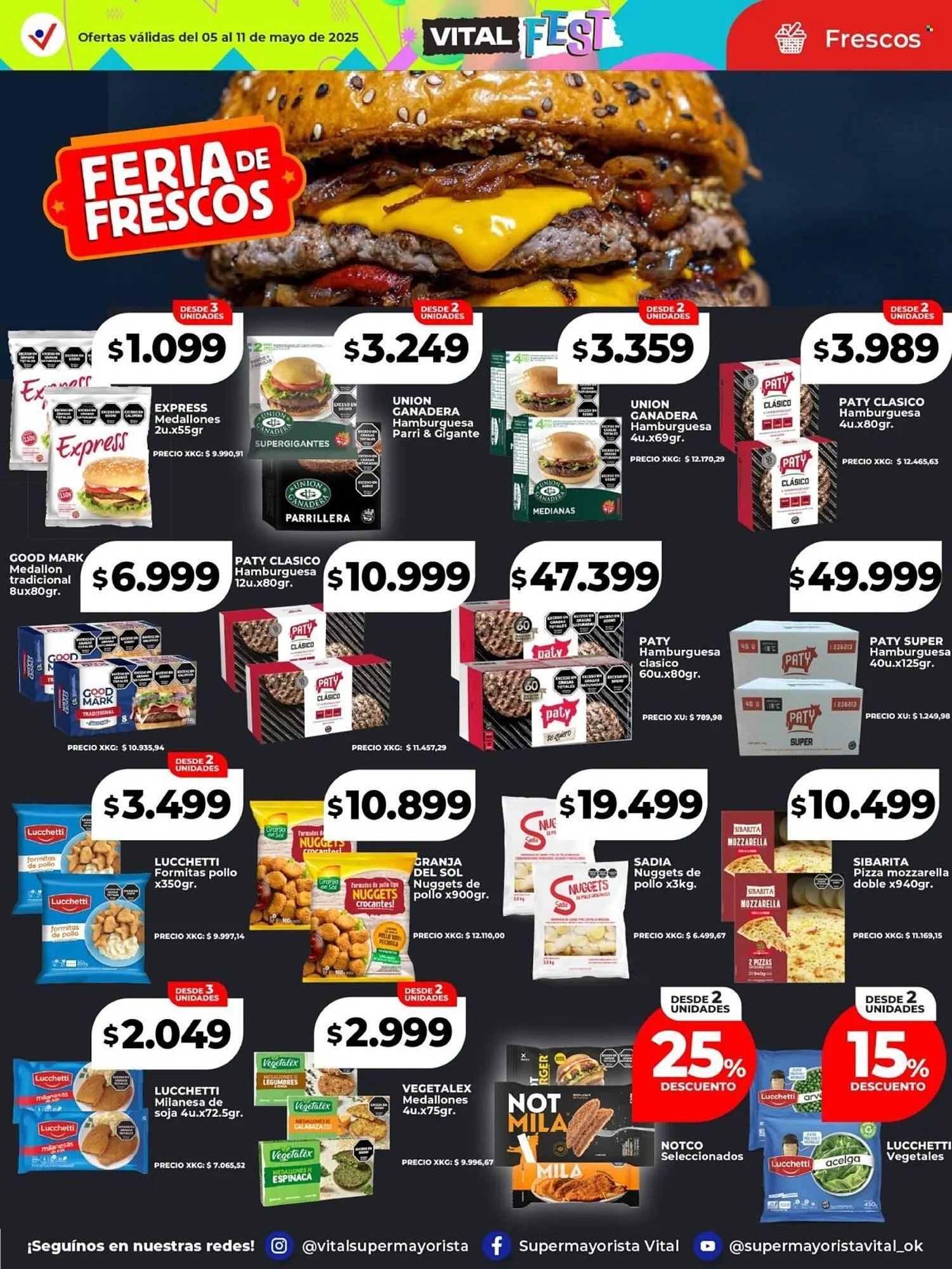Ofertas de Catálogo Supermayorista Vital 5 de mayo al 13 de mayo 2025 - Página 26 del catálogo