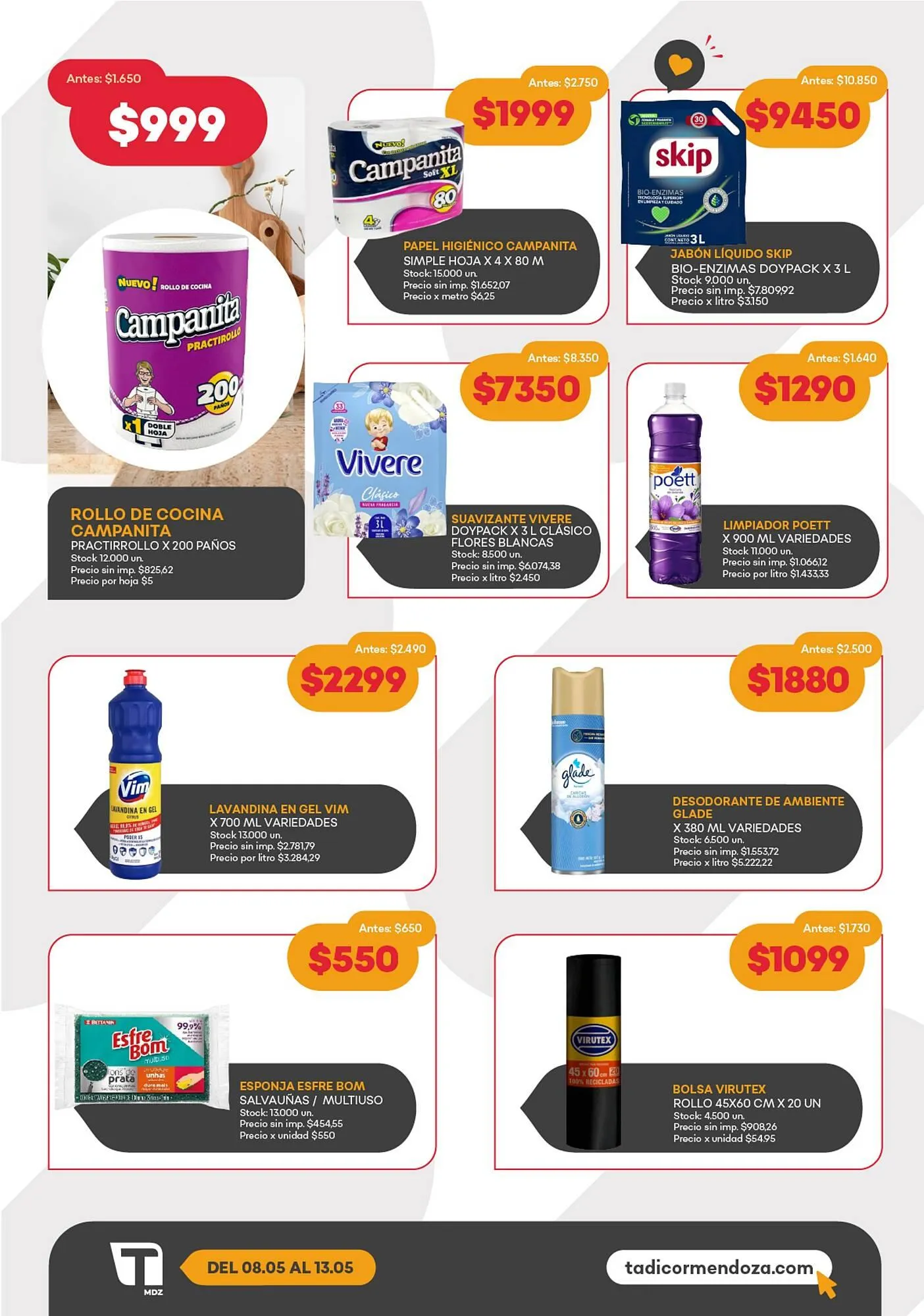 Ofertas de Catálogo Supermercados Tadicor 7 de mayo al 13 de mayo 2025 - Página 5 del catálogo