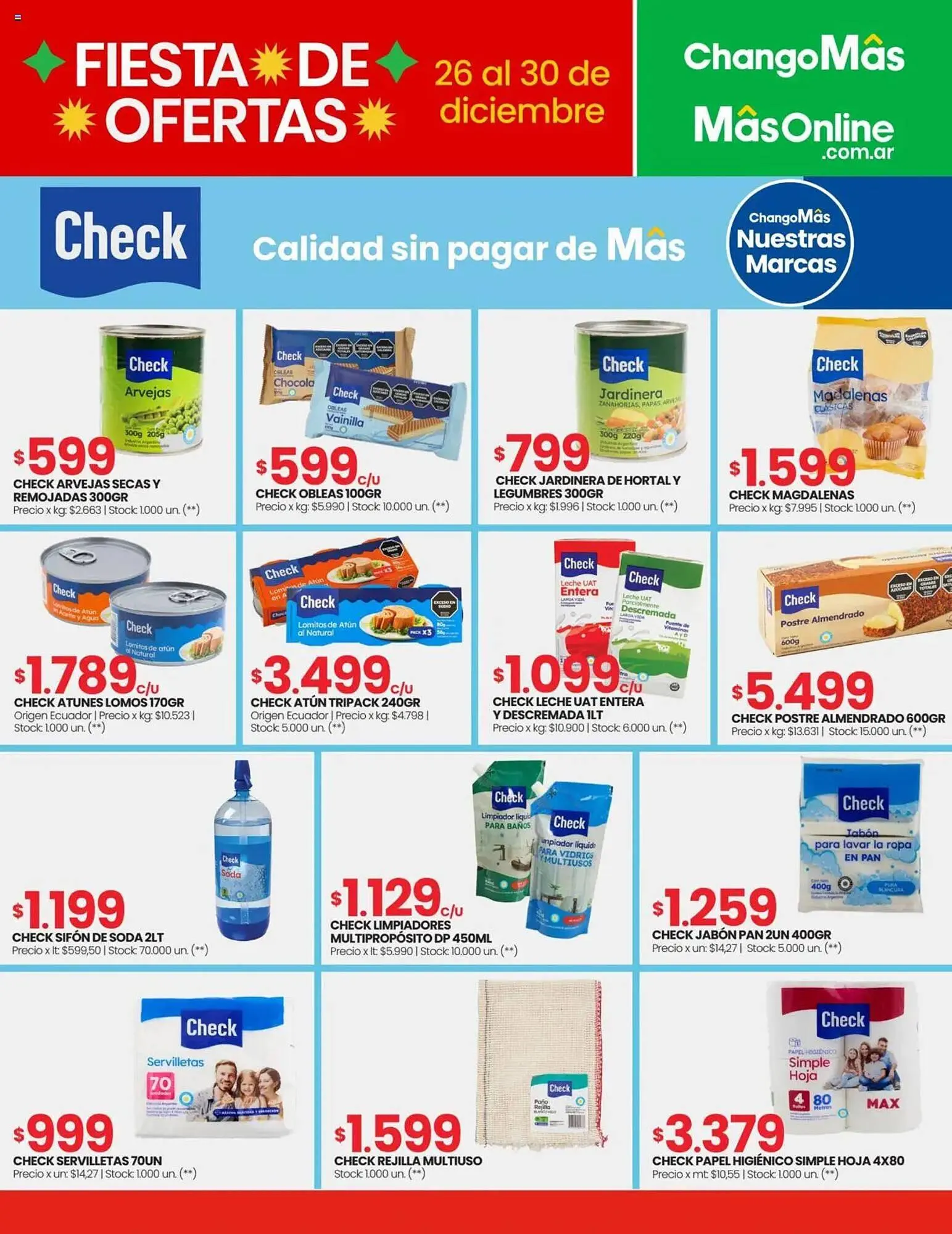 Ofertas de Catálogo Changomas 26 de diciembre al 30 de diciembre 2024 - Página 8 del catálogo