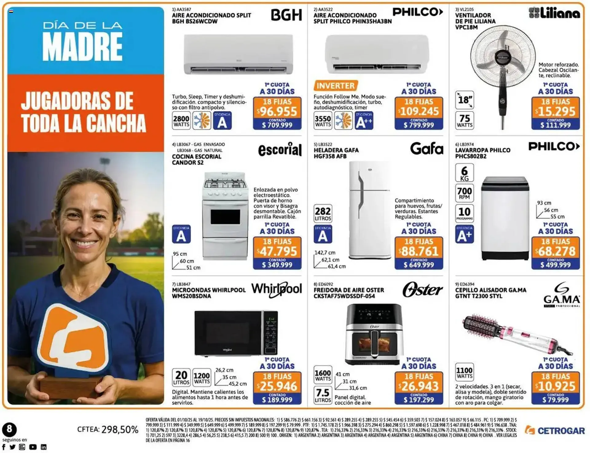 Ofertas de Catálogo Cetrogar 1 de octubre al 31 de octubre 2025 - Página 8 del catálogo