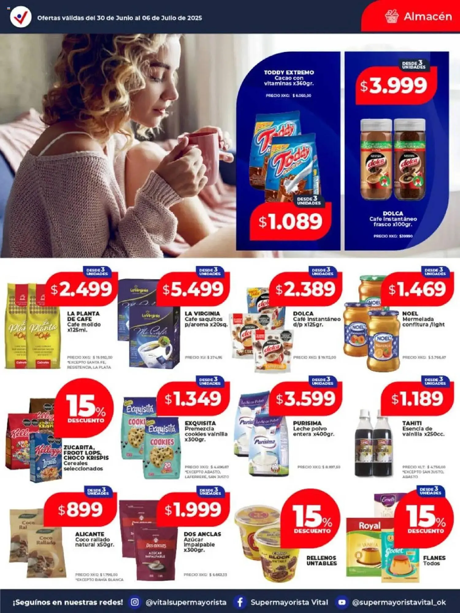 Ofertas de Catálogo Supermayorista Vital 30 de junio al 7 de julio 2025 - Página 16 del catálogo
