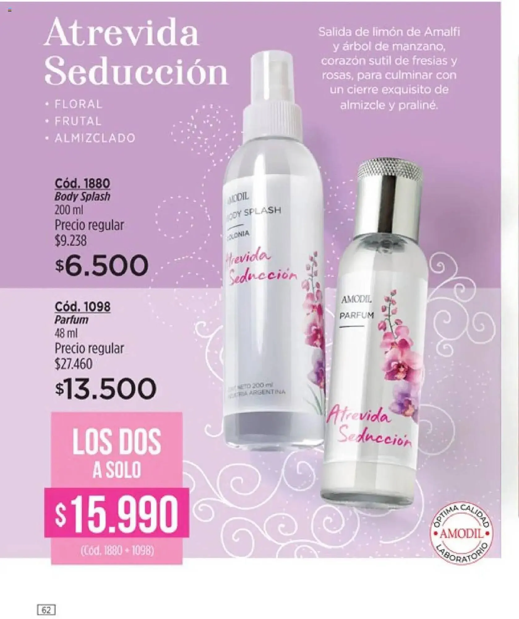 Ofertas de Catálogo Amodil 3 de mayo al 18 de mayo 2025 - Página 62 del catálogo