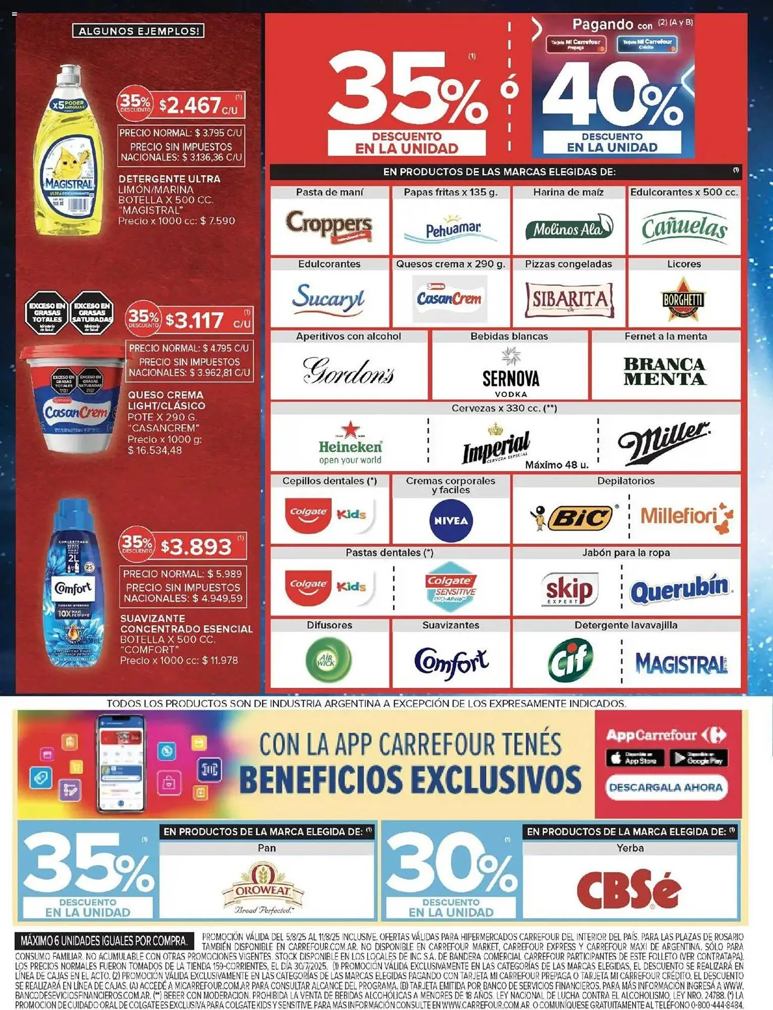 Ofertas de Catálogo Carrefour 5 de agosto al 12 de agosto 2025 - Página 6 del catálogo